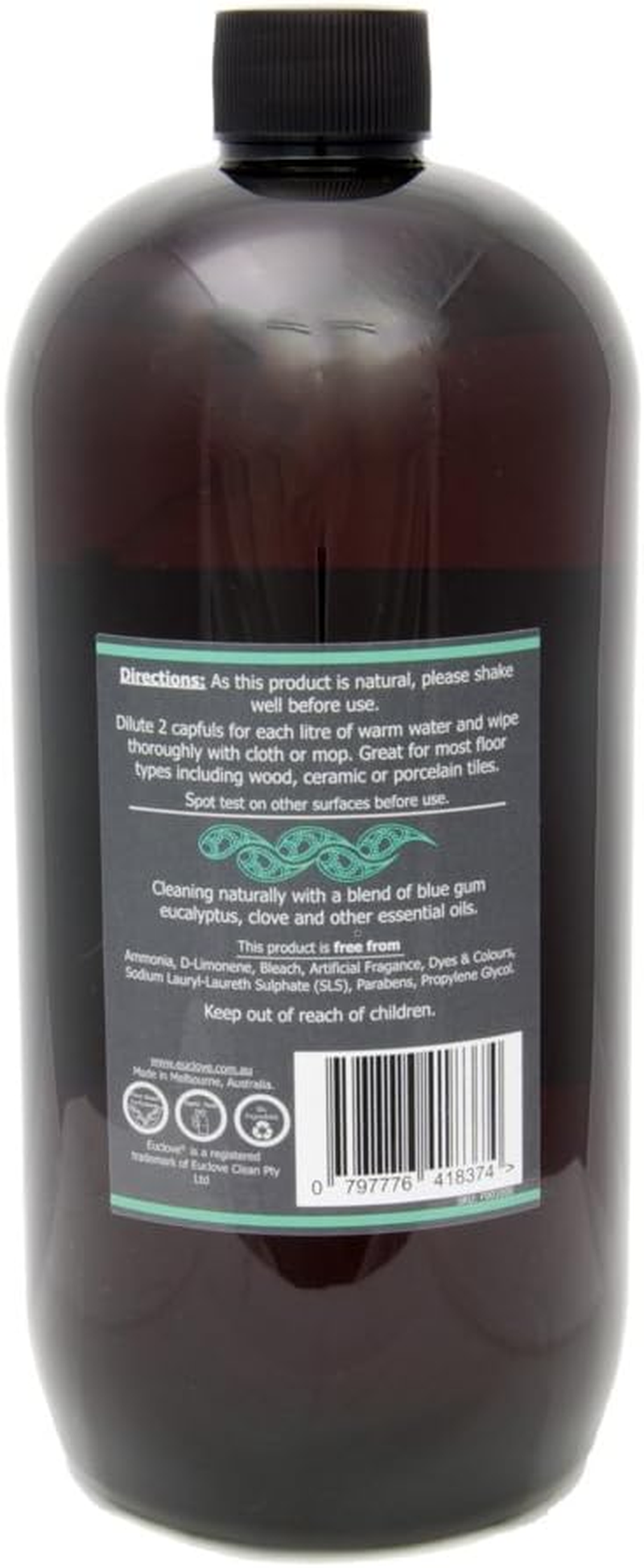 Euclove - Floor Cleaner 1 Litre Refill image number 2