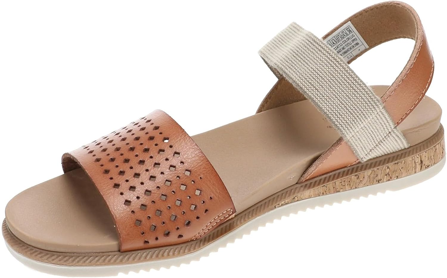 Skechers Women'S Desert Kiss Low-Perf Look Flat Sandals image number 2