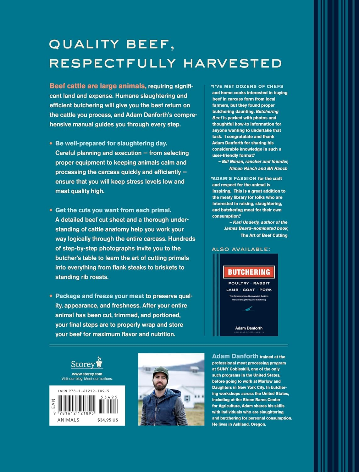 Butchering Beef: the Comprehensive Photographic Guide to Humane Slaughtering and Butchering image number 3