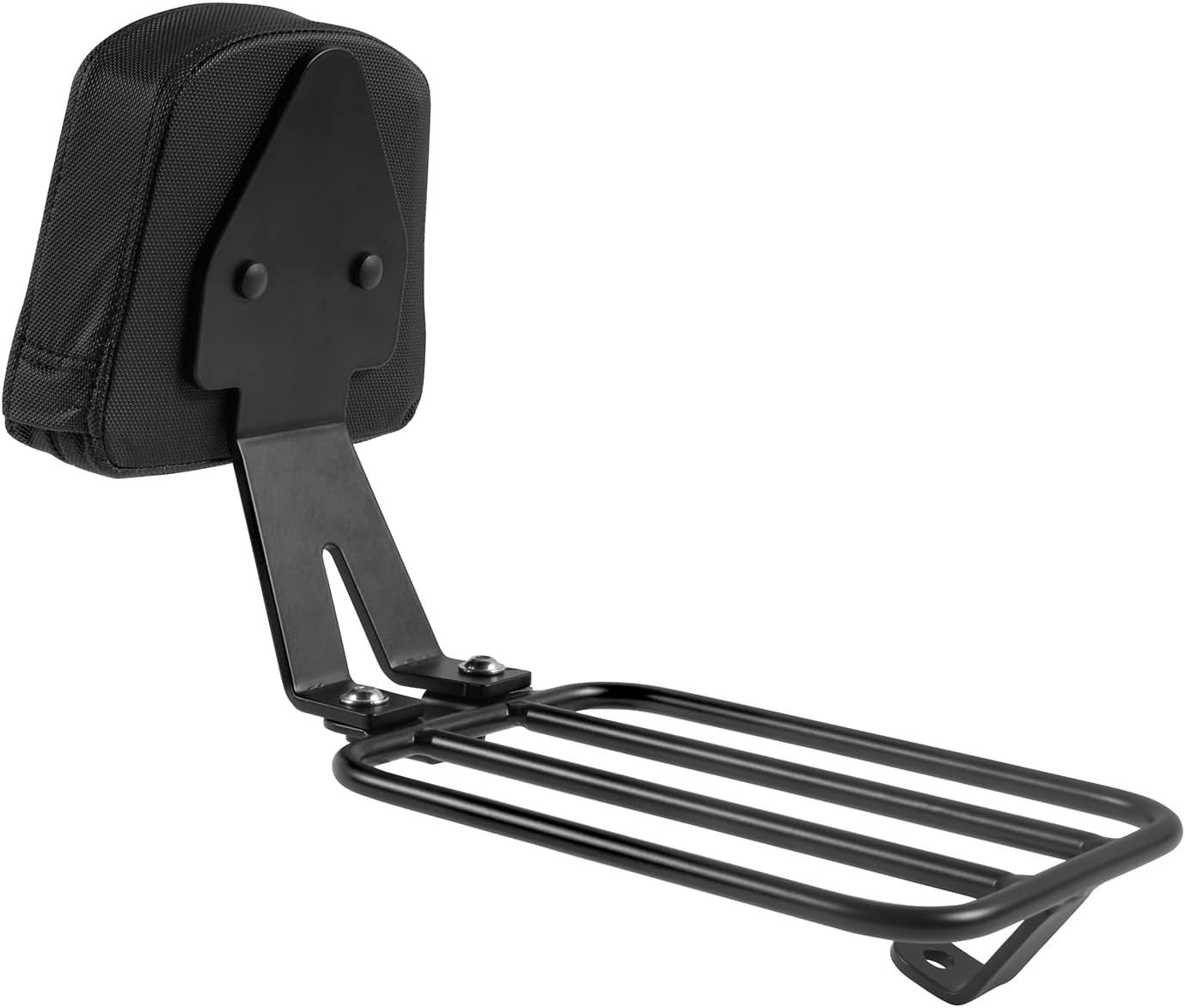 Motorcycle Sissy Bar Luggage Rack for Kawasaki Vulcan 650 VN650 S 2015 2016 2017 2018 2019 2020 2021 2022 2023 2024 2025 2026 Rear Passenger Backrest Upright Seat Leather Cushion Pad