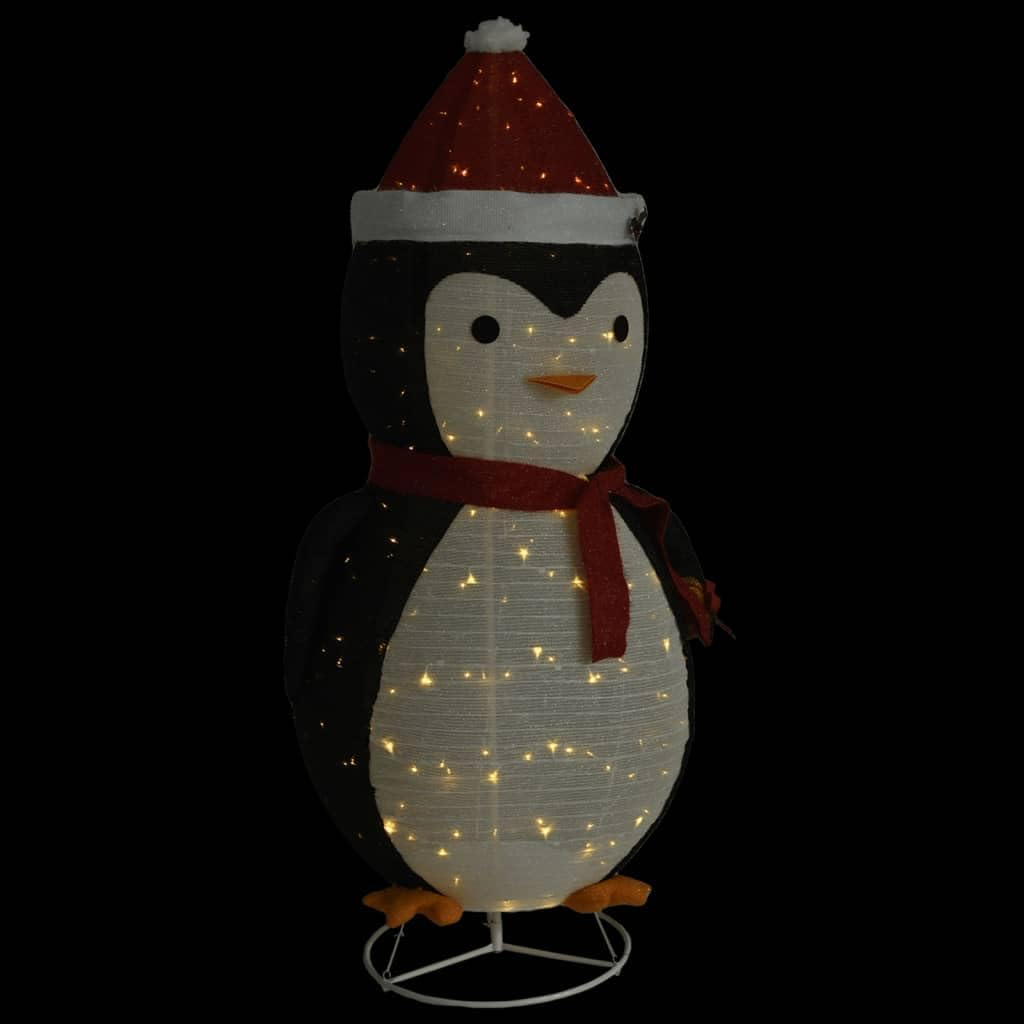 Decorative Christmas Snow Penguin Figure LED Luxury Fabric 180Cm image number 1