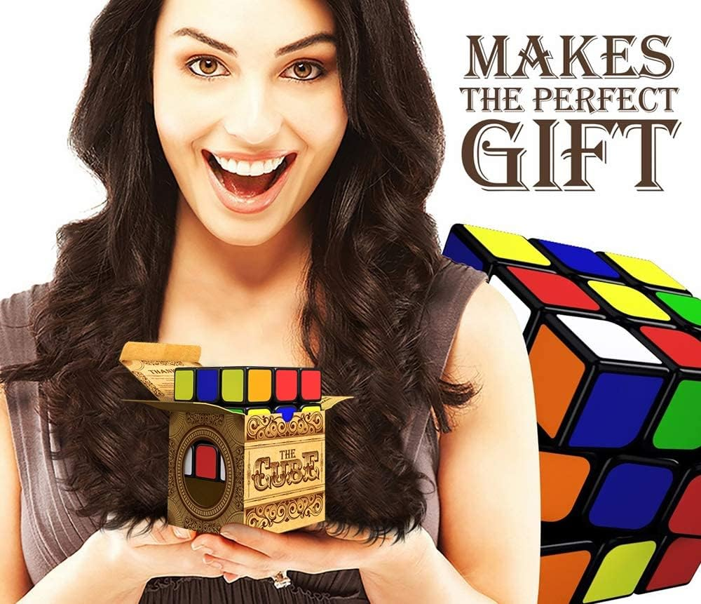 Agreatlife Buttery Smooth Durable with Vivid Colors Rubix Cube | More Precise and Turns Quicker Speed Cube 3X3 for Pro and Beginners Brain Teaser | Enjoy This Magic Cube Puzzle Box image number 3