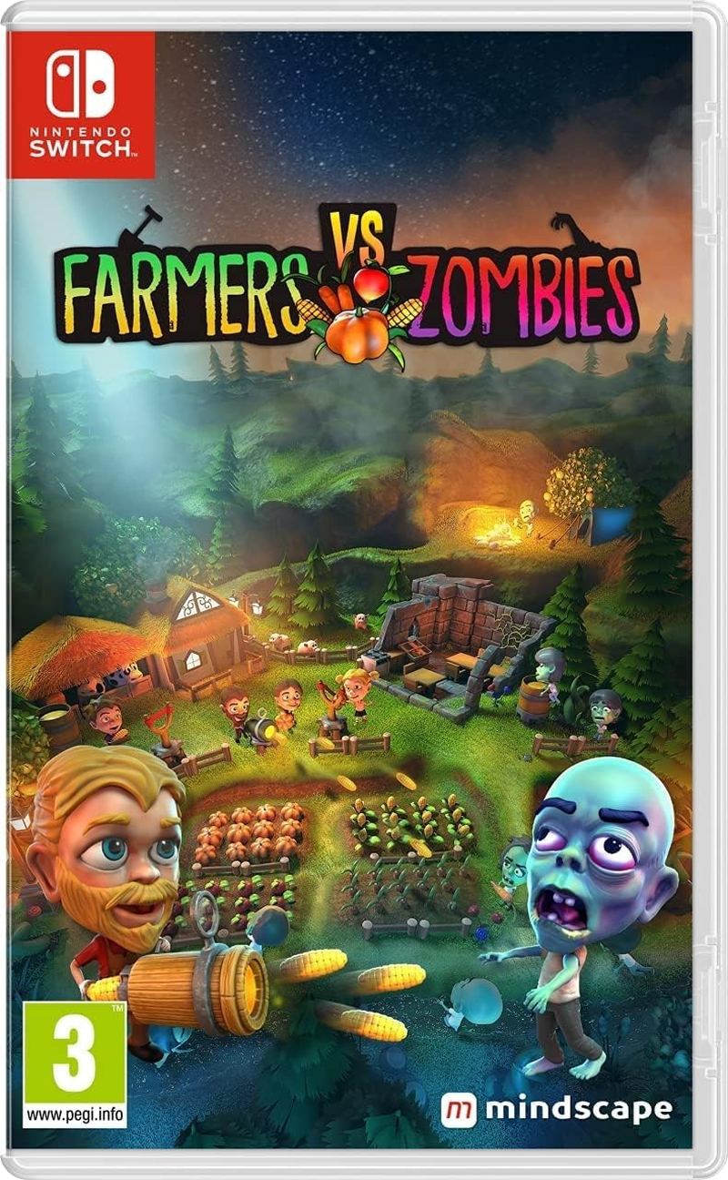 Mindscape Farmers Vs. Zombies Nintendo Switch Game image number 4