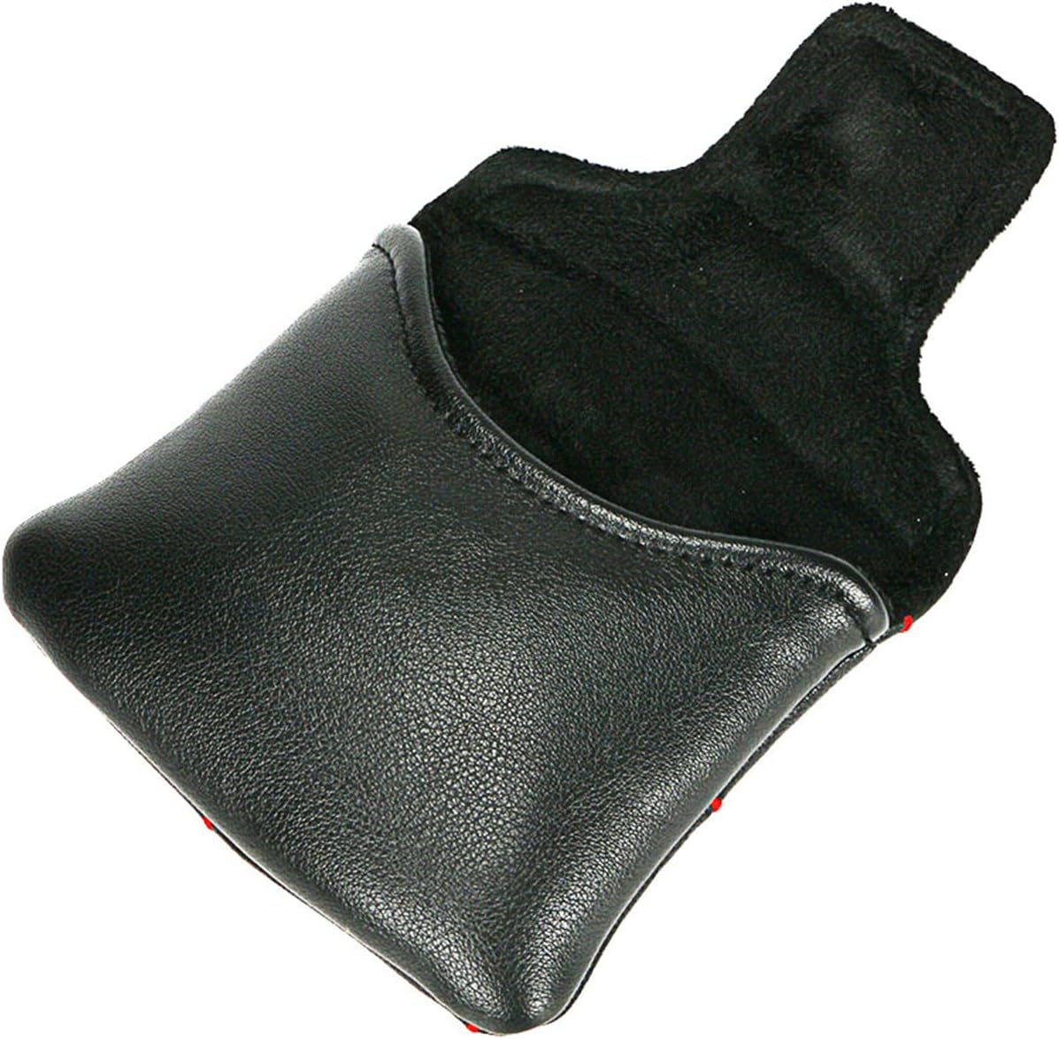 Black with Red Spider Embroidery Golf Club Square Mallet Putter Cover Magnetic Golf Headcover image number 4