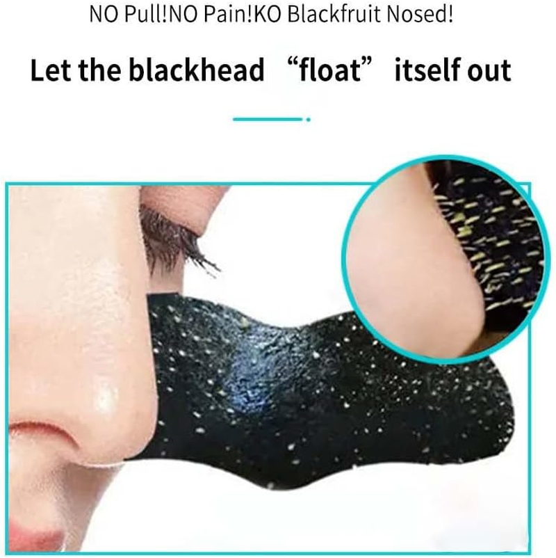 Vavilente Blackhead Remover,Nose Strips for Blackheads, Deep Cleansing Biore Pore Strips，Skin Care Tools,Blackhead Strip for Face Nose,Pore Scrubber with Natural Charcoal(10 Count)