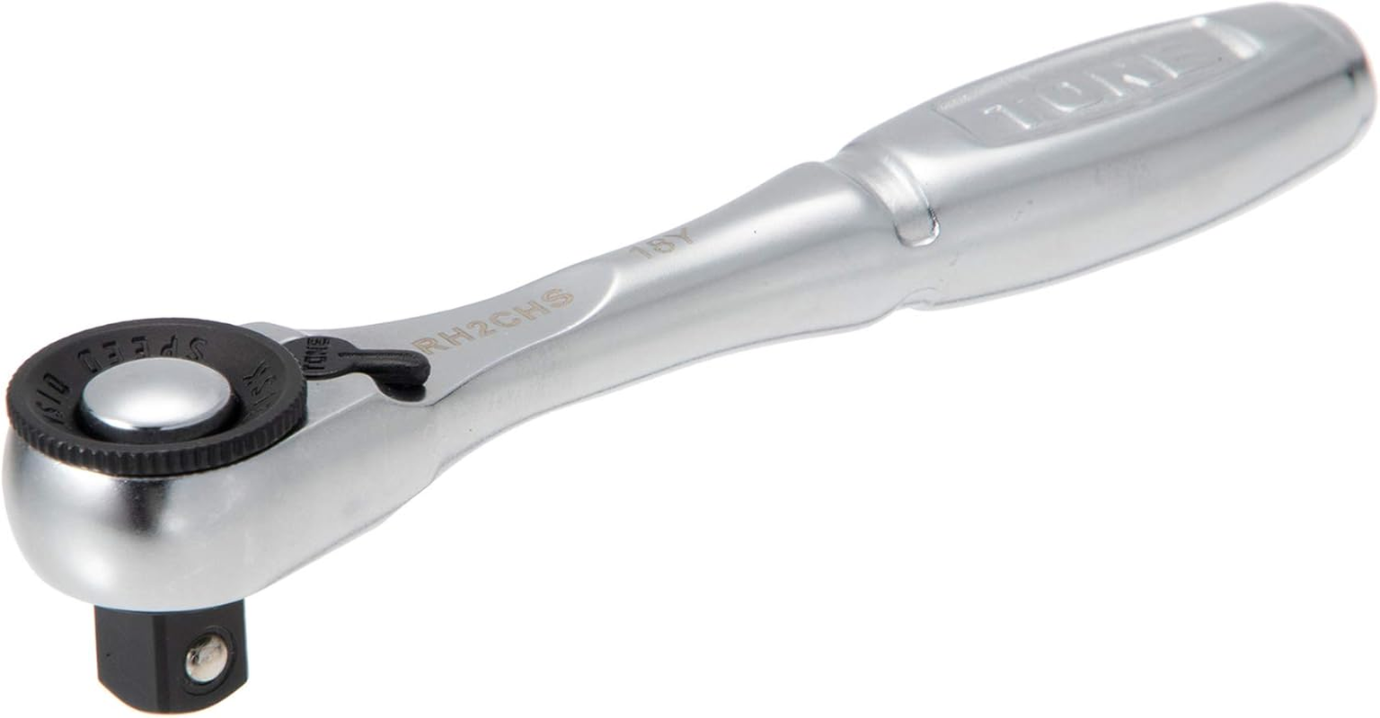 TONE Compact Short Ratchet Handle (Hold Type) RH2CHS Drive 0.25 Inch (6.35 Mm) (1/4 Inch) image number 2