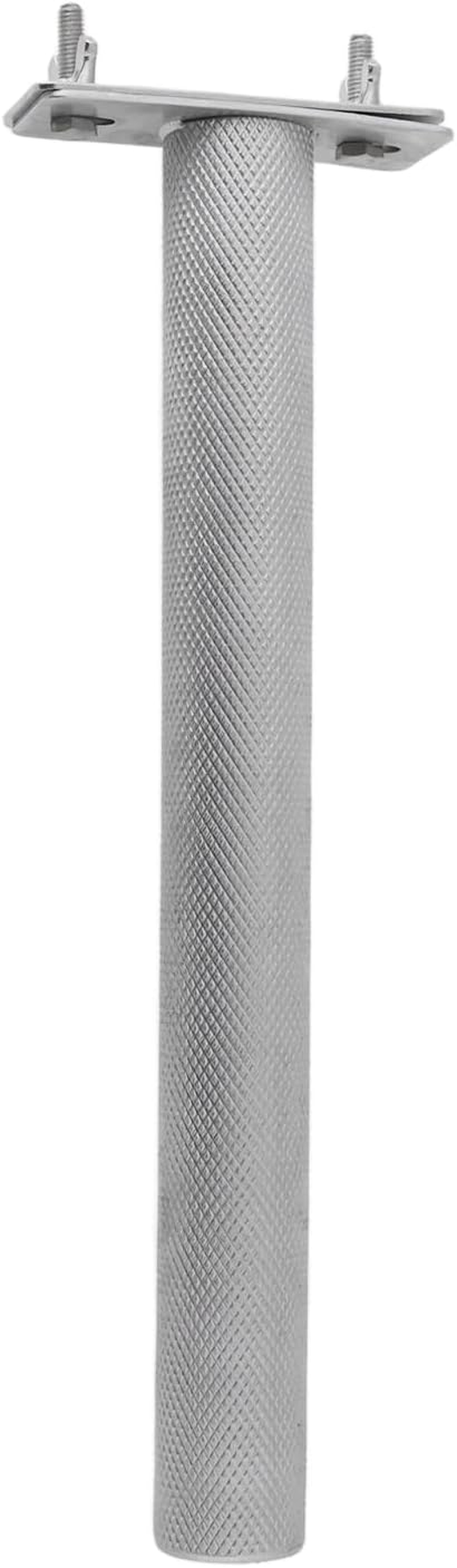 Emagtech Bird Perch Stainless Steel Parrot Perch Stand Branch for Parakeet Cockatiel Conure African Grey Small to Medium Birds(30X3.2Cm) image number 3