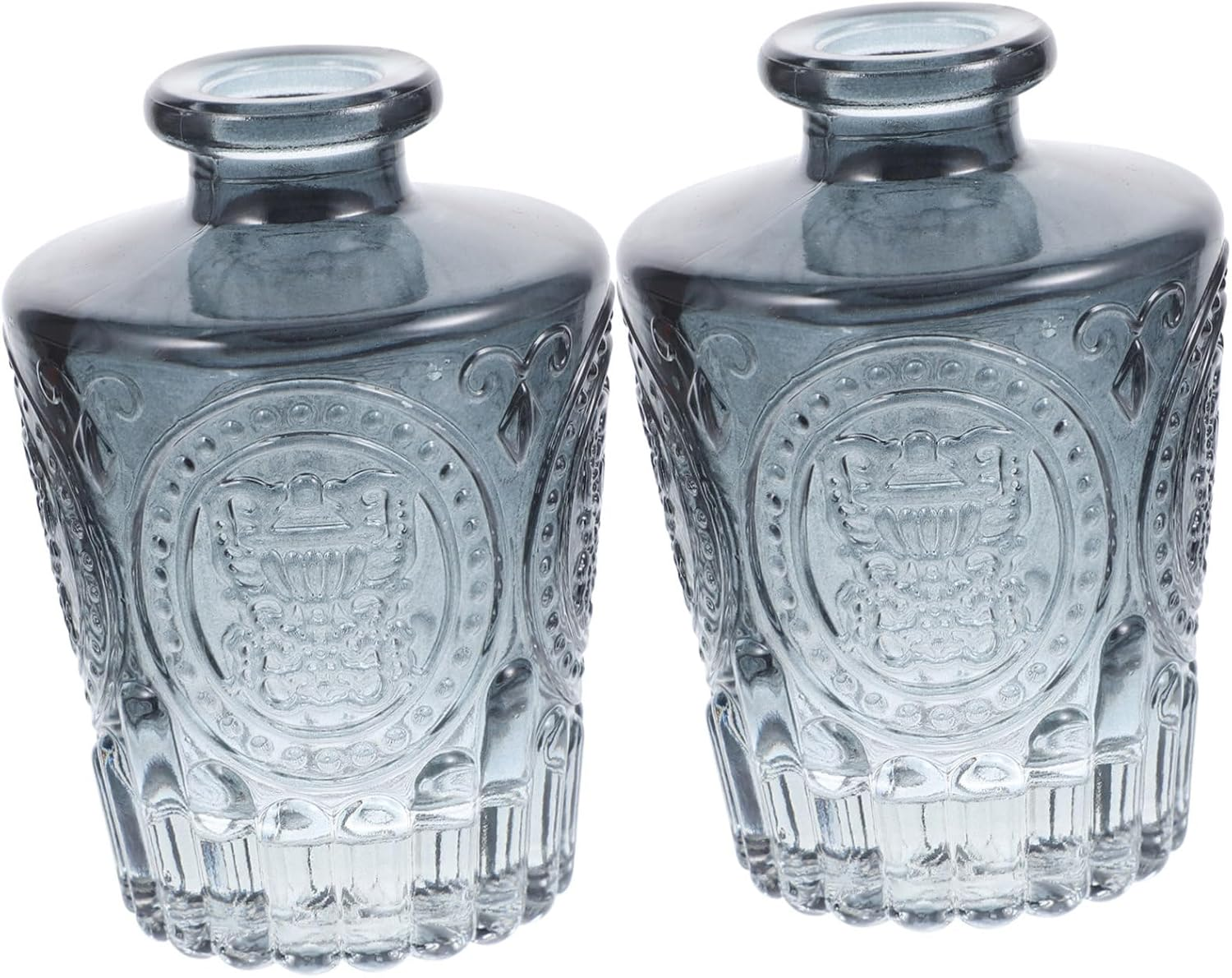 GARVALON 2Pcs Car Air Vent Aromatherapy Essential Oil Bottle Decorative Bottle Perfume Dispenser