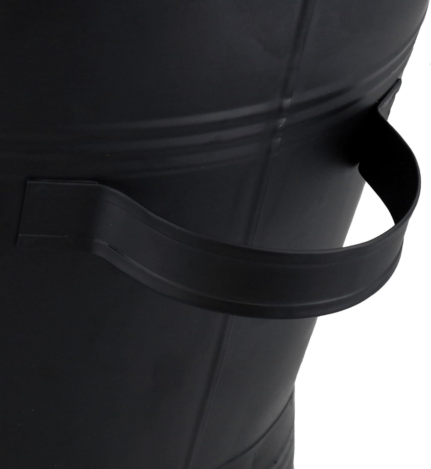 Fireplace Waterloo Style Black Coal Log Burner Scuttle Bucket Wide Mouth Fire image number 2