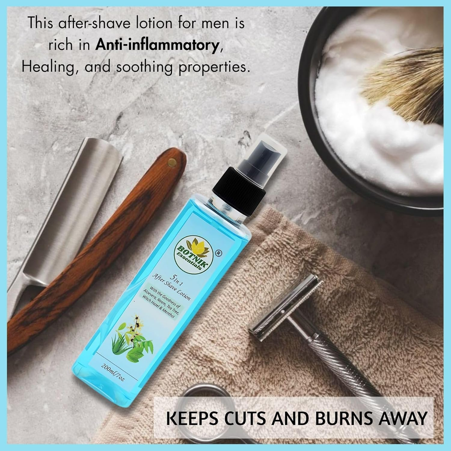 BOTNIK ESSENTIALS 5 in 1 after Shave Lotion 200ML