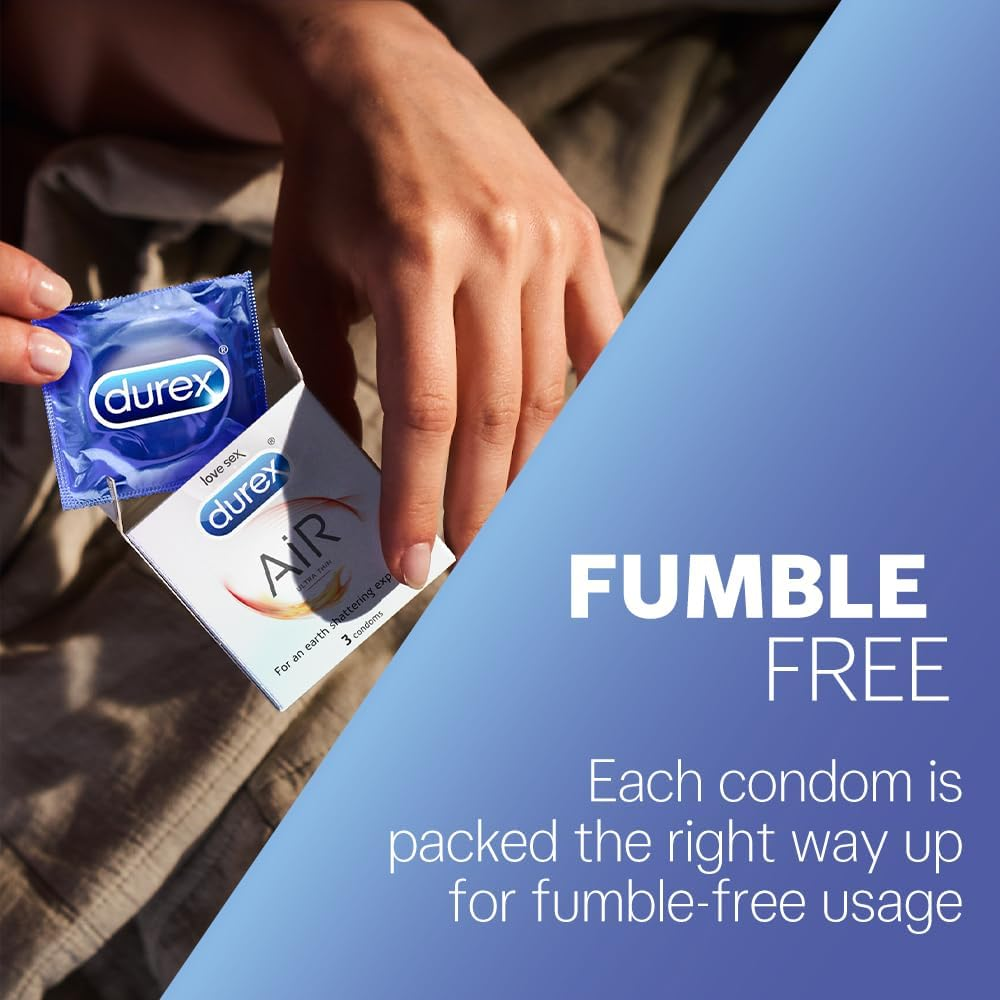 Durex Air Condoms - 10 Pieces - from India image number 3