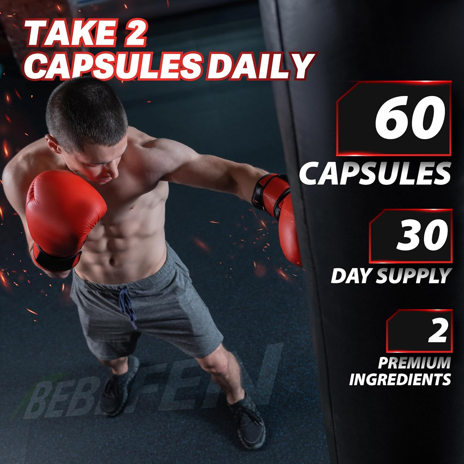 BEBEFEN Apple Cider Vinegar Capsules 3600Mg per Serving Extra Strength - Non-Gmo, Gluten Free Supplement - 60 Count image number 3