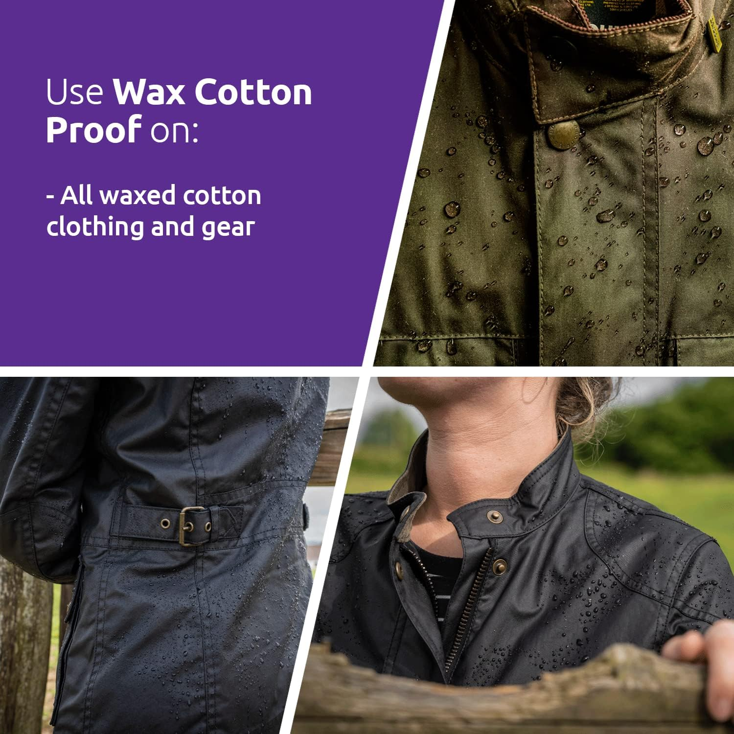 Nikwax Wax Cotton Proof Spray-On Waterproofer image number 4