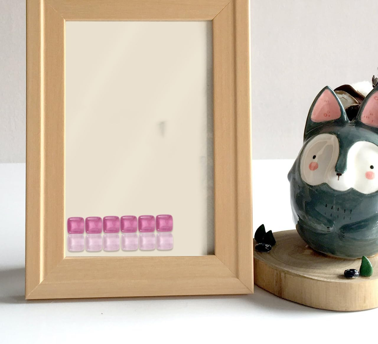 PRETYZOOM 1 Pack Irregular Mosaic Pieces, Glass Mosaic Pieces for DIY Art Crafts, Crystal Tiles for Decoration, Mixed Purple Colors and Shapes image number 1