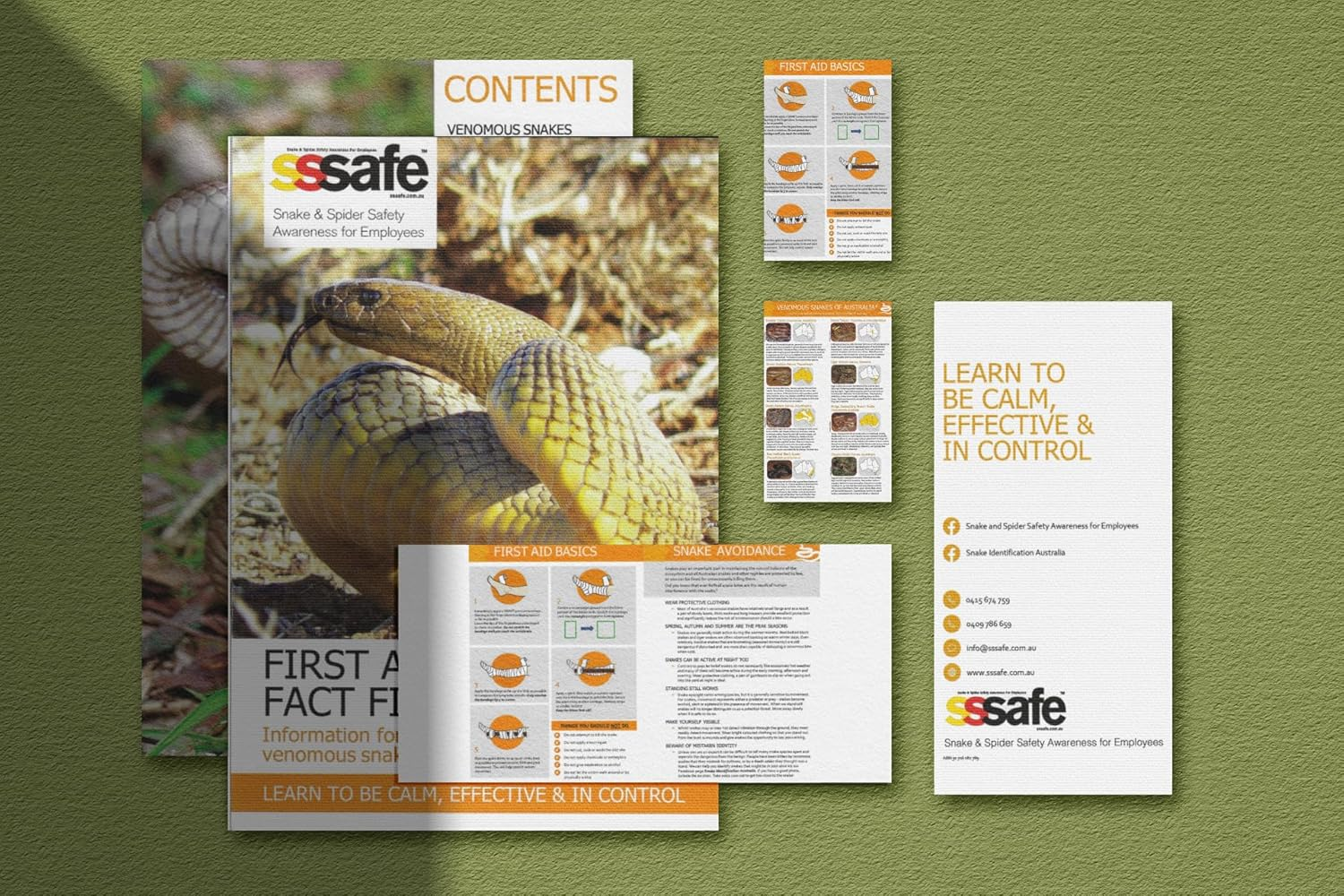 SSSAFE SURVIVAL Snake Bite Kit Designed in Collaboration with SSSAFE Pty Ltd for Australian Venomous Snake and Spider Bite First Aid image number 3