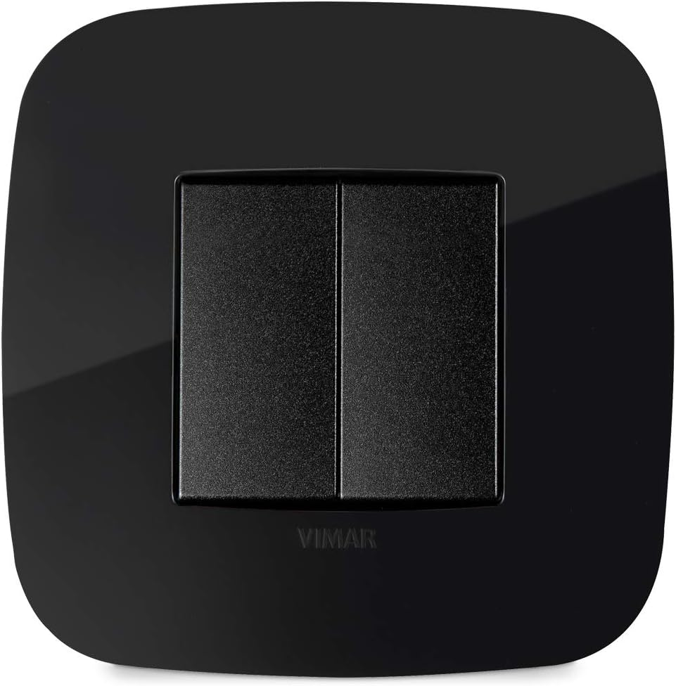 VIMAR 0K03906.08 Ark&eacute; round Friends of Hue Smart Switch Kit, Wireless Light Switch without Battery, Dimmer Switch Kit Contains Double Cover Plate, Mounting Frame, Switch and 2 Buttons image number 6