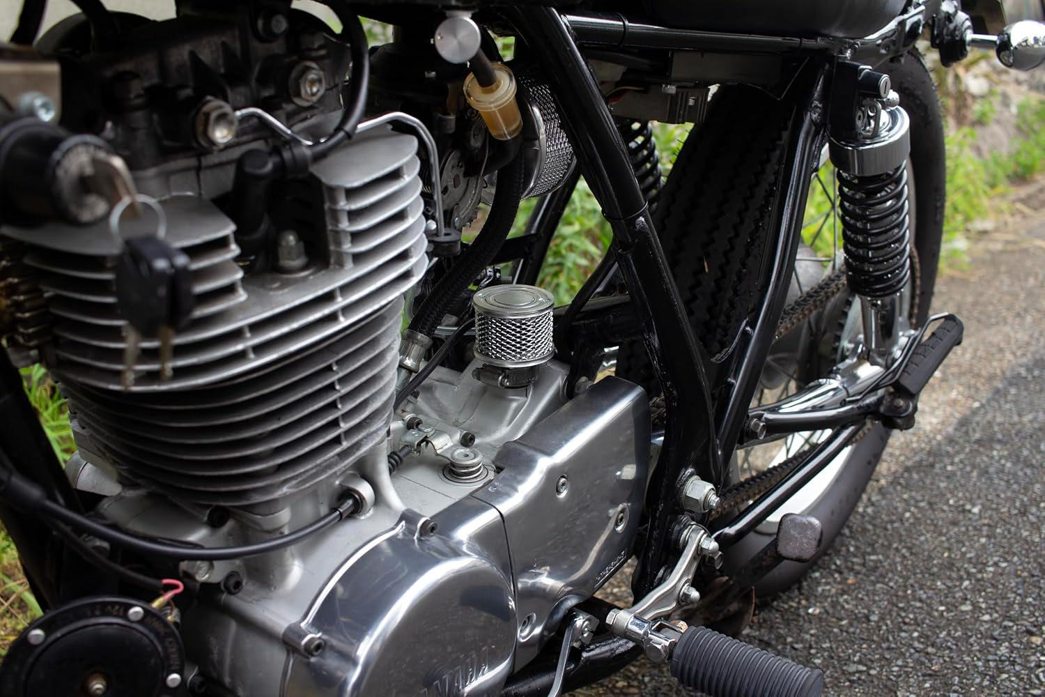 MOTOR ROCK SR400/500 Billet Breather Filter MR-IN012 image number 4