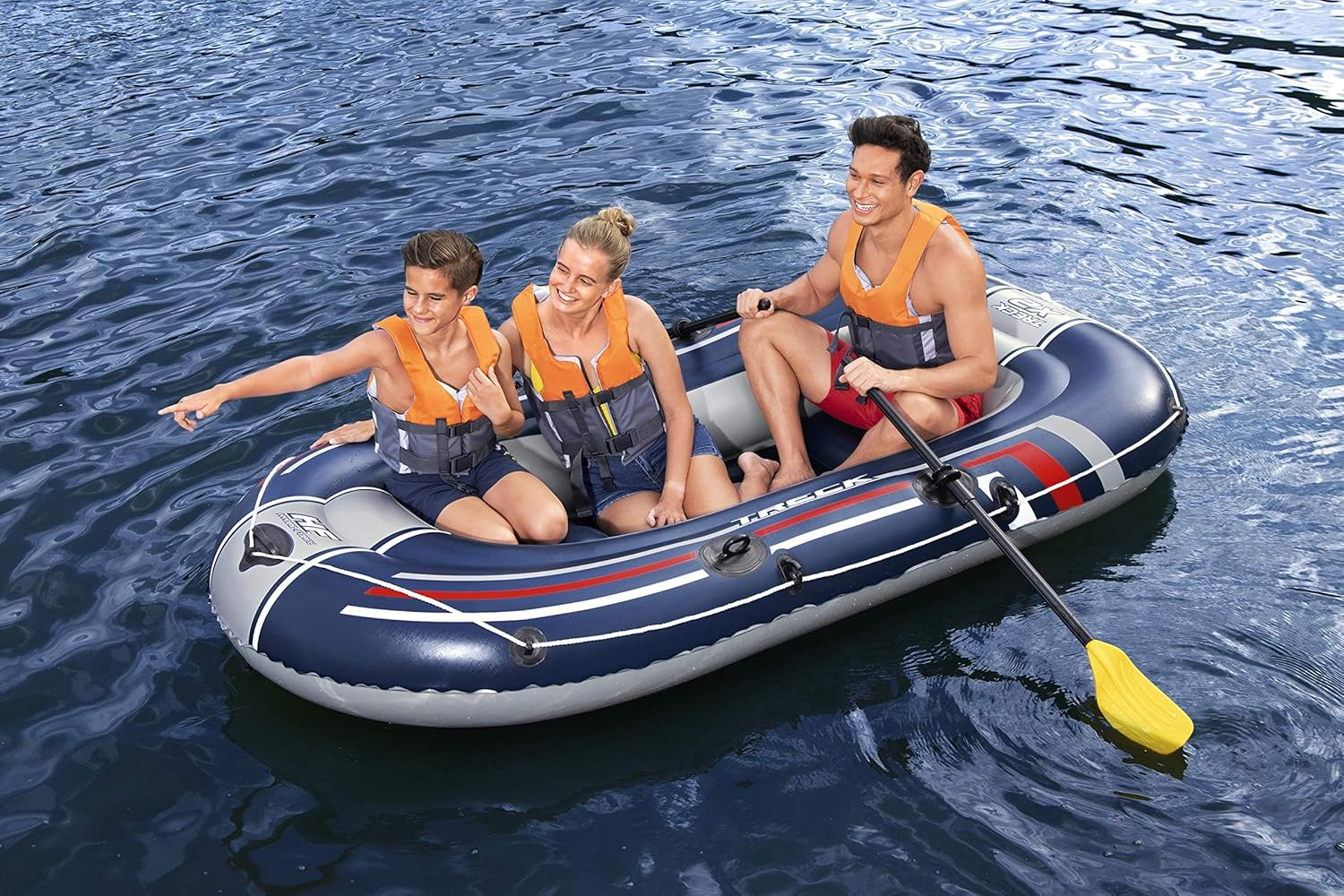 Bestway Hydro Force Treck Hydro-Force Treck X2 Inflatable Raft Boat Set image number 1