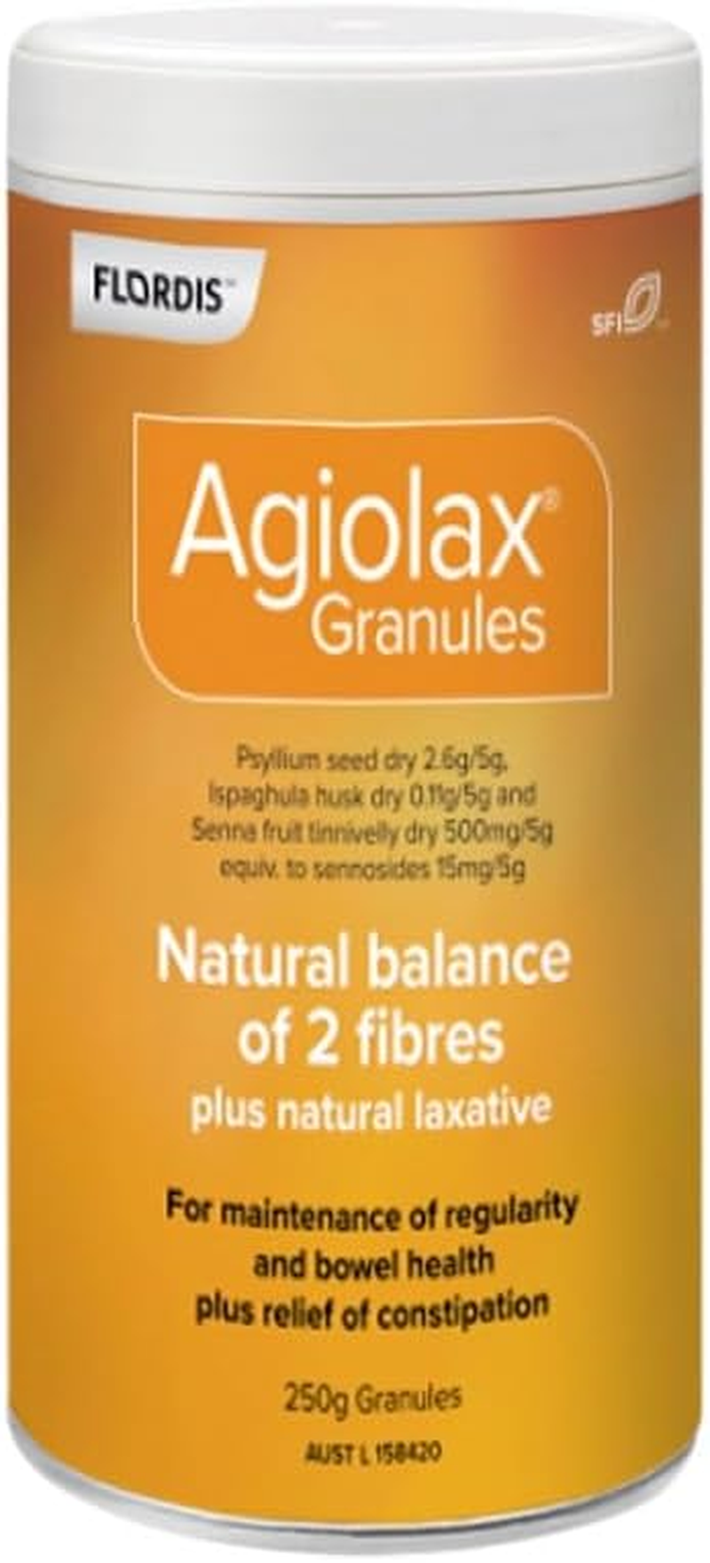 Flordis Agiolax Supplement 250 G, Orange (FLGAGIOL)