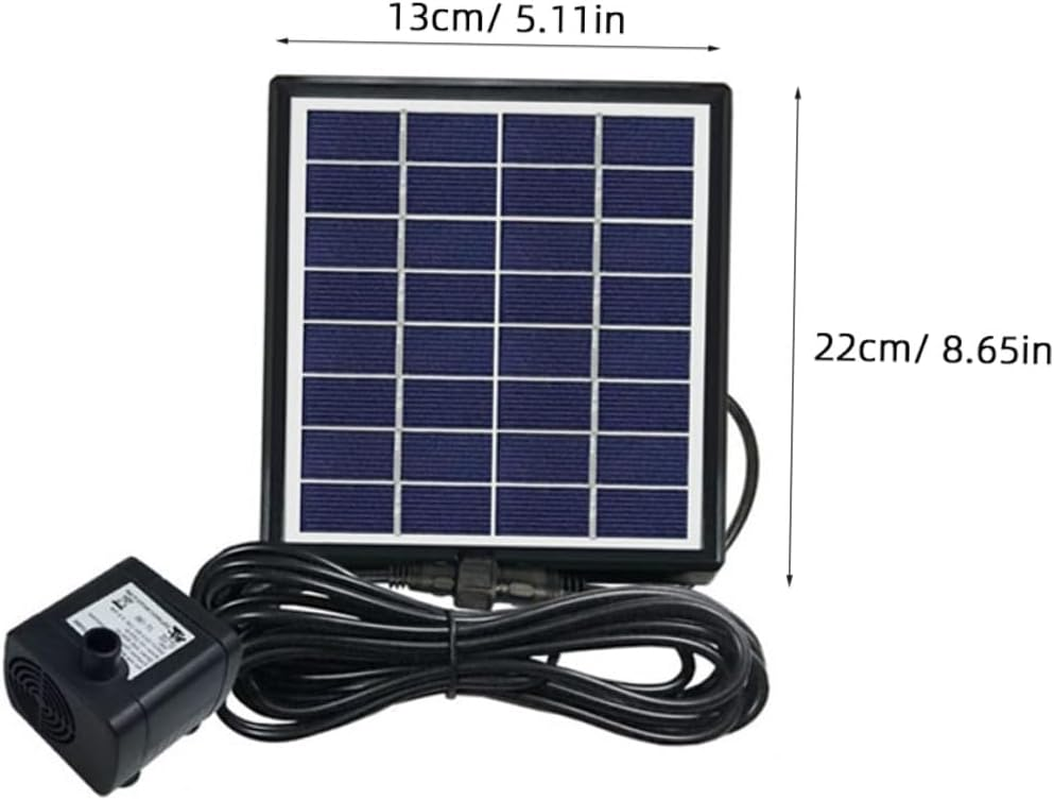 ARTIBETTER 4W Solar Floating Fountain Mini Garden Water Pump Outdoor Landscape Pond Aerobic Water Fountain for Fish Pool image number 6