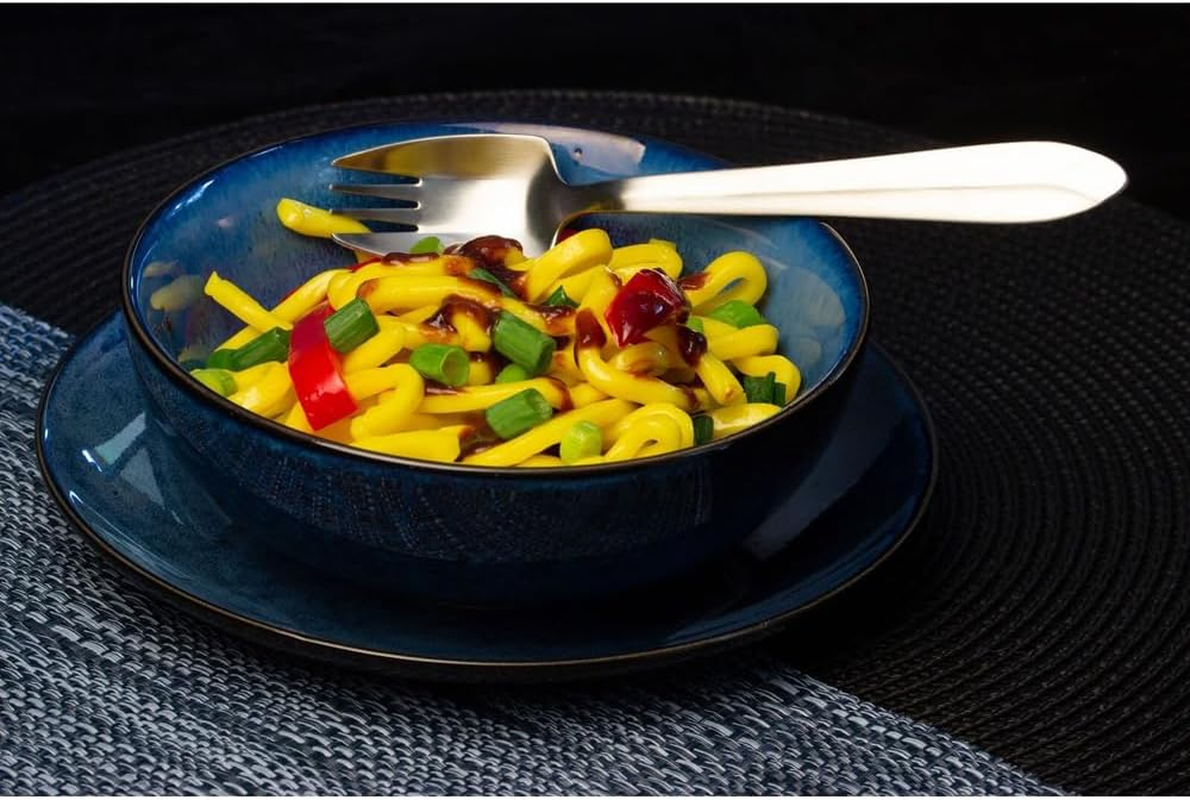 Splayd Black Label Stainless Steel Satin Mirror Utensils 6 Piece Set - Combining a Knife, Fork and Spoon in One Versatile Utensil, 18/8 Stainless Steel, Durable, Gift Box image number 2