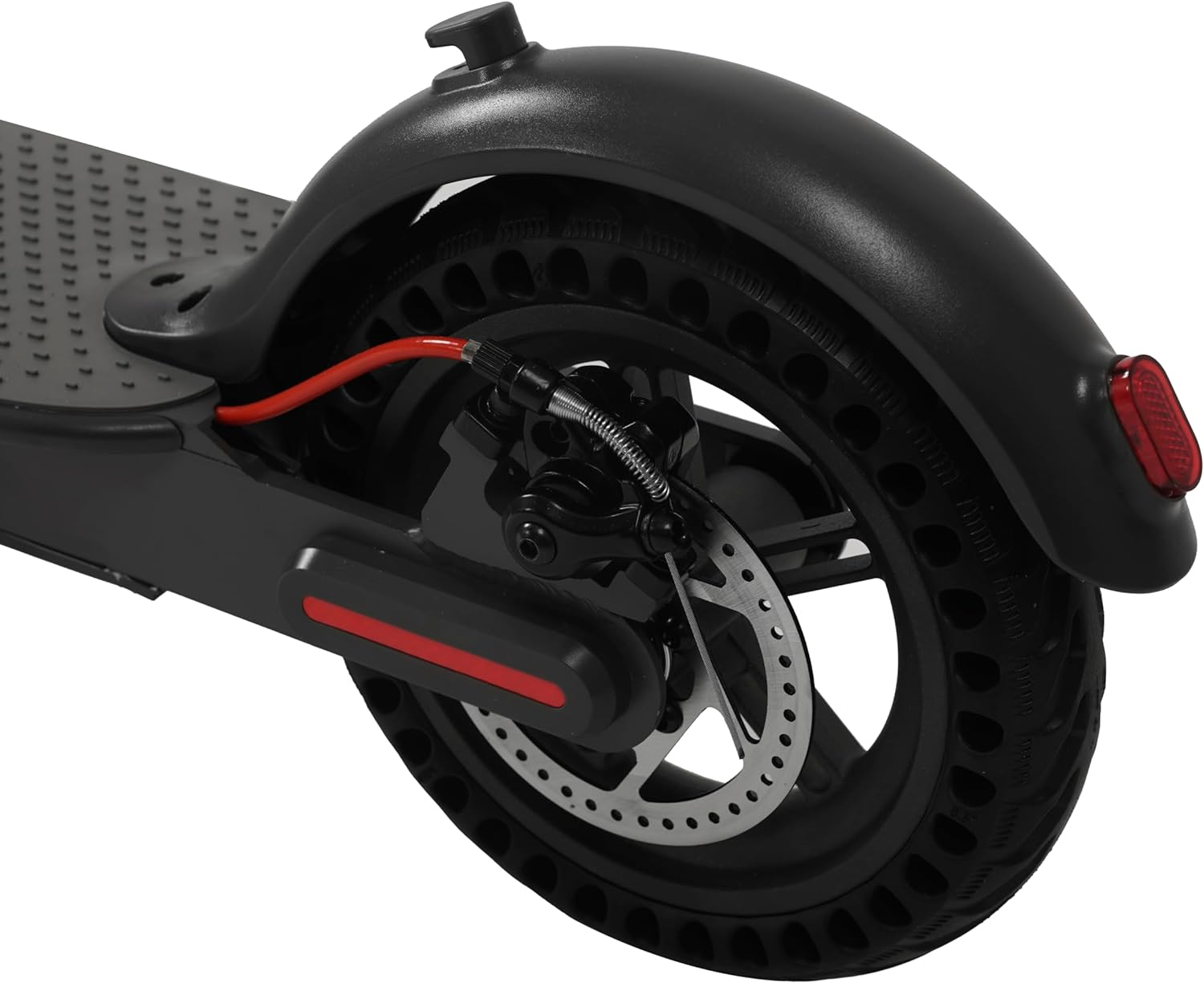 1000W Pro Model Electric Scooter 50Km/H Speed 60Km Range 130Kg Limit 8.5Inch Portable Foldable Bike - White image number 3