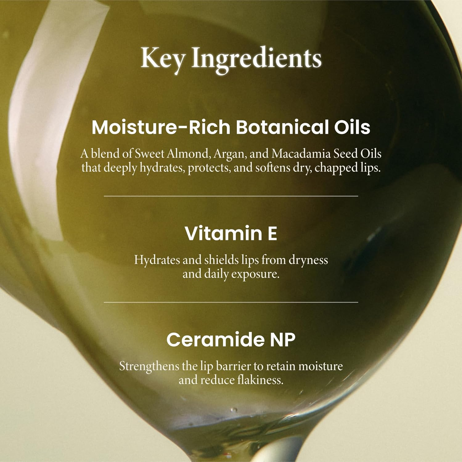 AXIS-Y Vita Glow Lip Oil with Vitamin E & Ceramide Dreamy Olive 4Ml image number 2