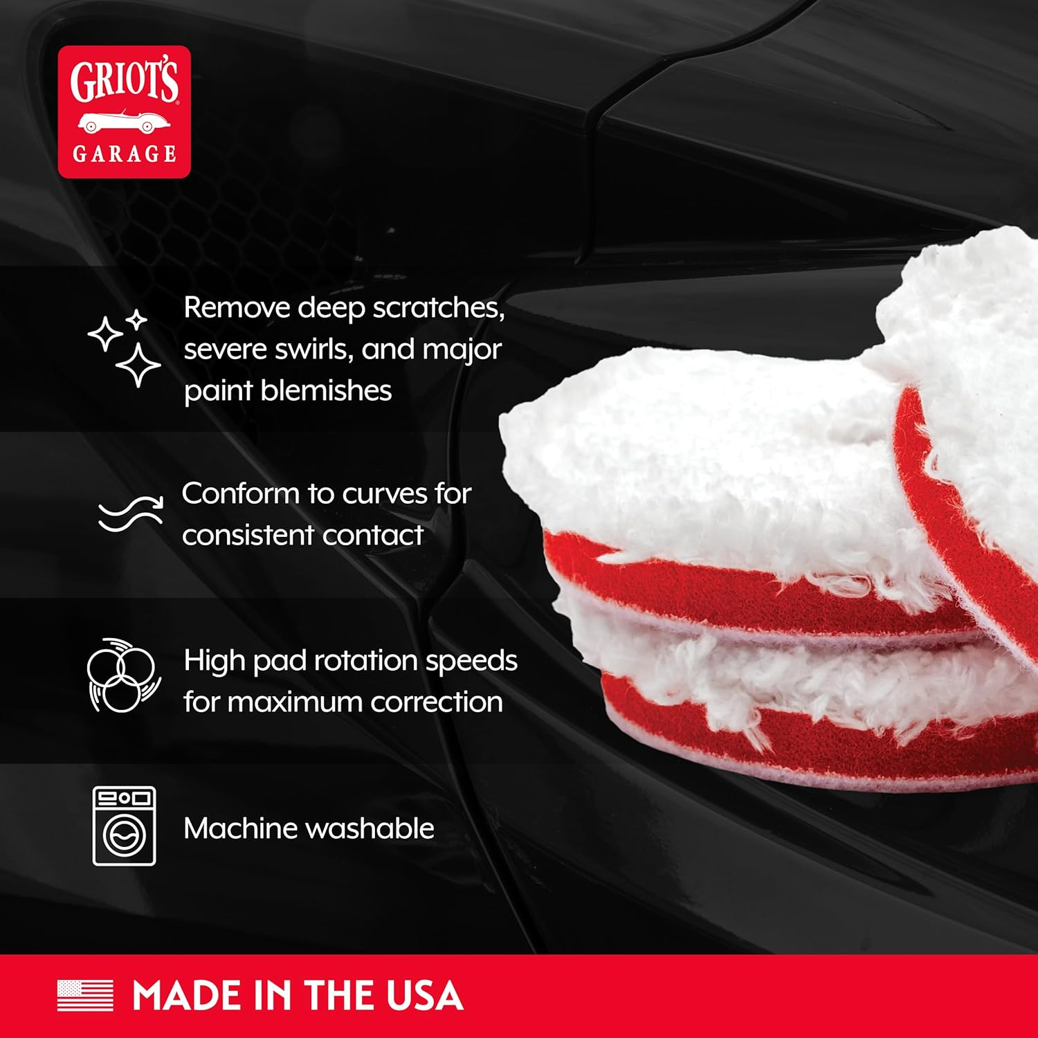 BMF3 BOSS 3" Microfiber Pads (Set of 3) image number 1