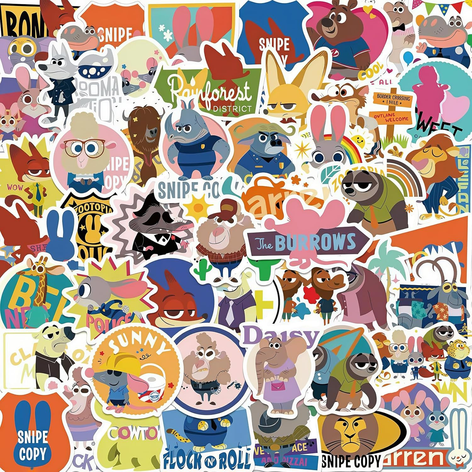 50 Downtown Girls Sticker Pack, Cool Trendy Y2K Stickers,Aesthetic Stickers Decals,Vinyl Waterproof Book Stickers Kindle Sticker, for Water Bottle Laptop Mobile Phone Guitar Computer Party Supplies