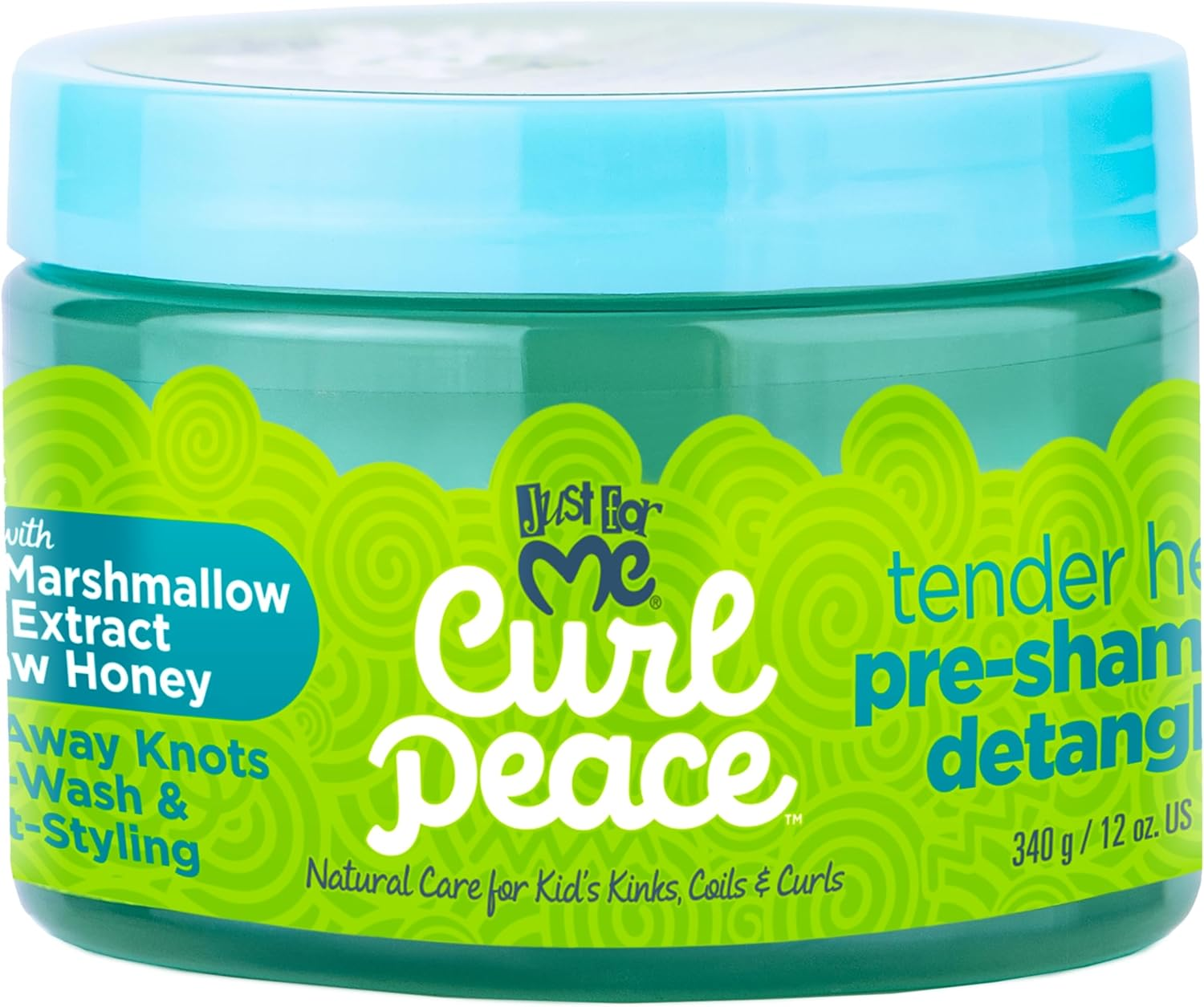 Just for Me Curl Peace Tender Head Detangling Hair Treatment - 12Oz
