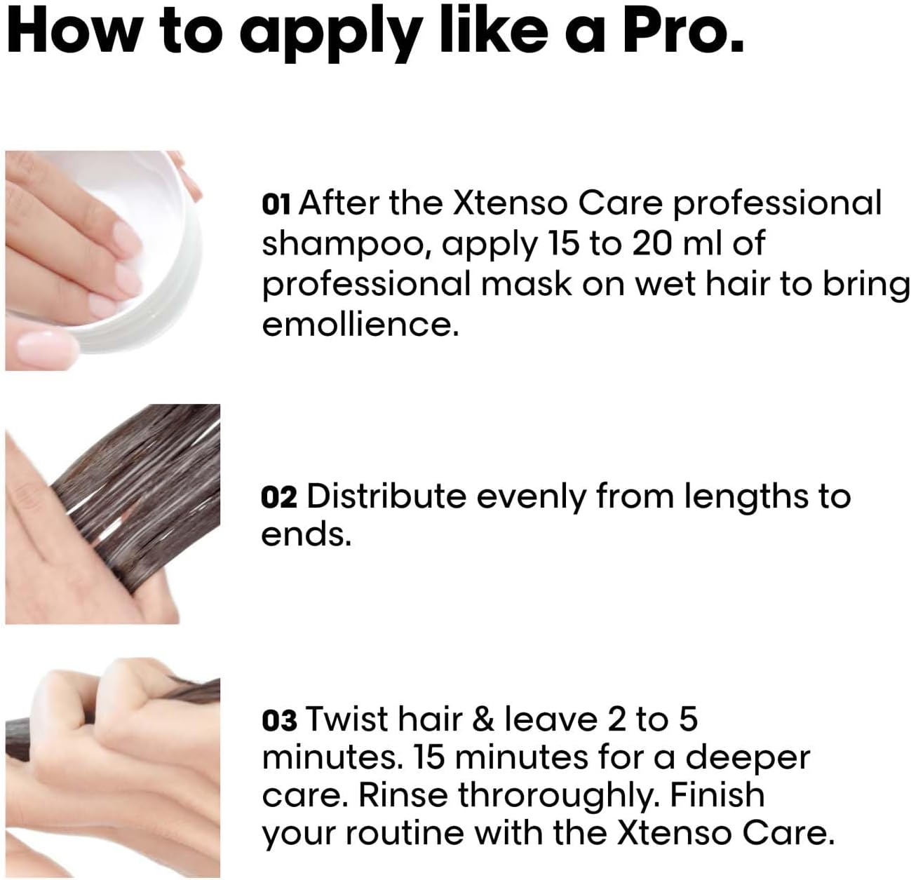 L'Oreal Professionnel X-Tenso Care Straight Masque - 200Ml image number 6