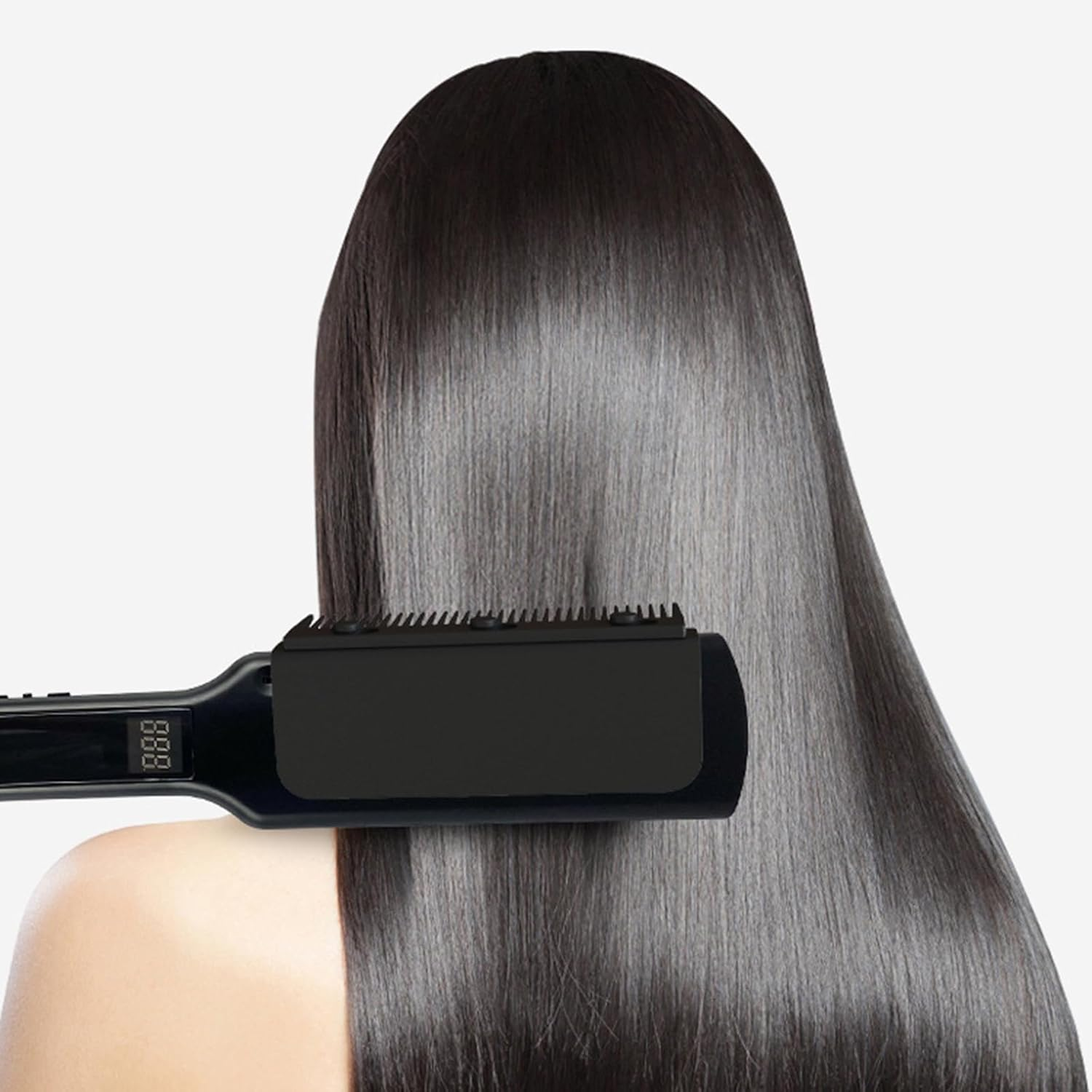 Flat Iron Comb Clip on Removable Straightening Comb Attachment Hair Styling Tool for Salon Home Use