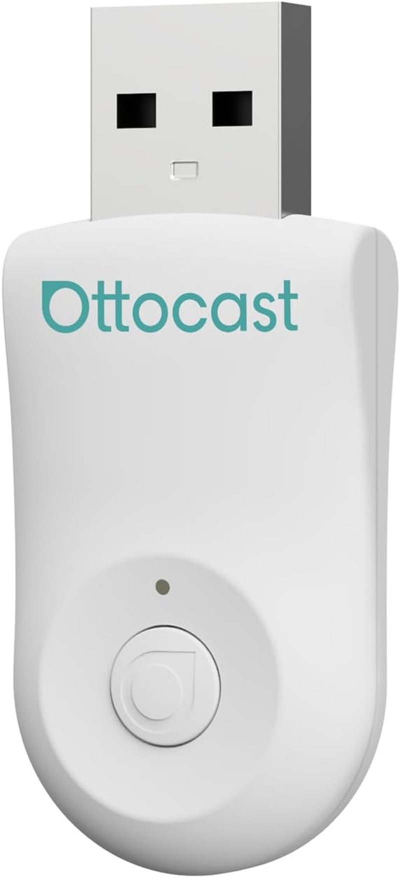 OTTOCAST Mini 2025 Wireless Carplay & Android Auto 2-In-1 Adapter, Plug & Play, 5Ghz Wifi, Auto Connect for Iphone & Android, Fits 98%+ OEM Wired Carplay Cars（Ca505-T1-White）