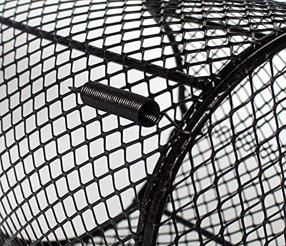 Reptile Anti-Scald Lamp Mesh Cover round for Heat Lamps Accessories Black image number 1