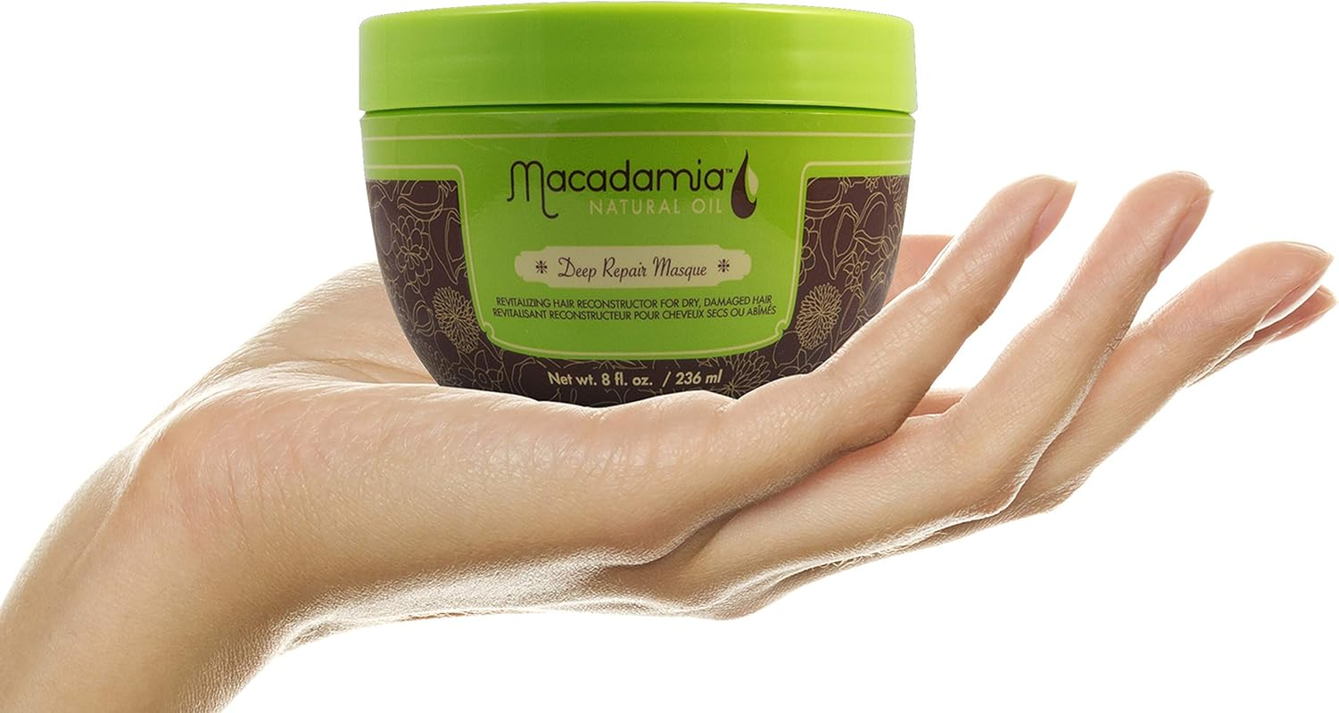 Macadamia Oil Deep Repair Mask, 8.0 Ounce image number 1