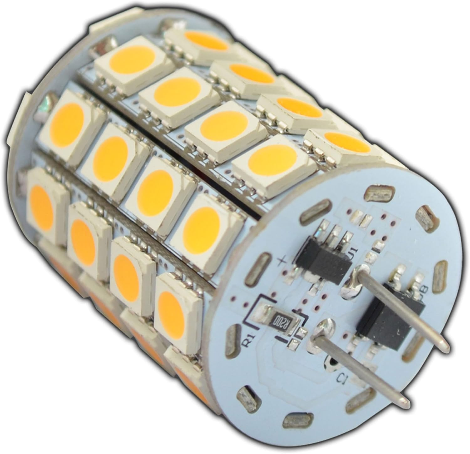 Pb-Versand G6.35/GY6.35 LED 6 Watt Daylight White Cool White ~ 35W Halogen 12V AC/DC Lamp Pack of 2 image number 6