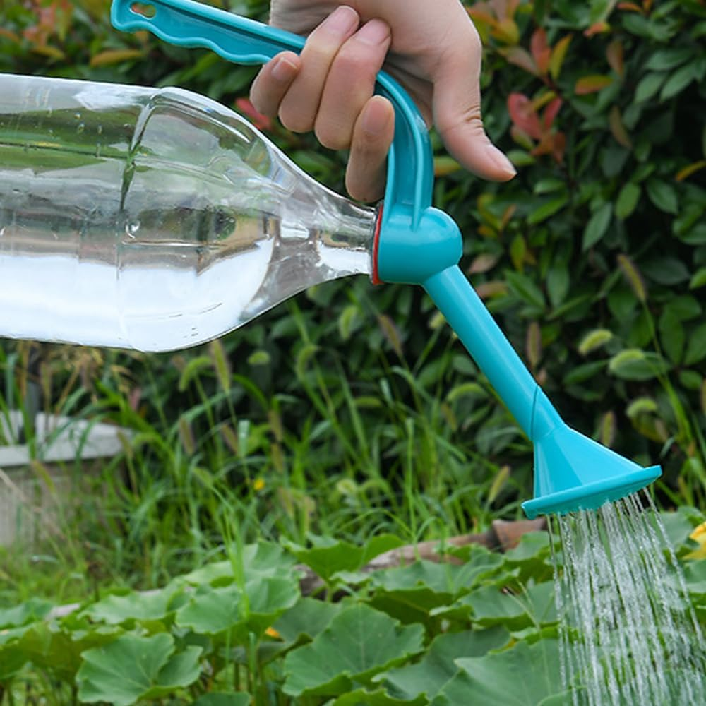 6 Pcs Watering Device Sprinkler Watering Pot Sprinkler Planter Watering Bottle Sprinkler Portable Bottle Sprinkler Watering Can Plastic, Suitable for Care of Your Indoor and Outdoor Home Plants image number 2