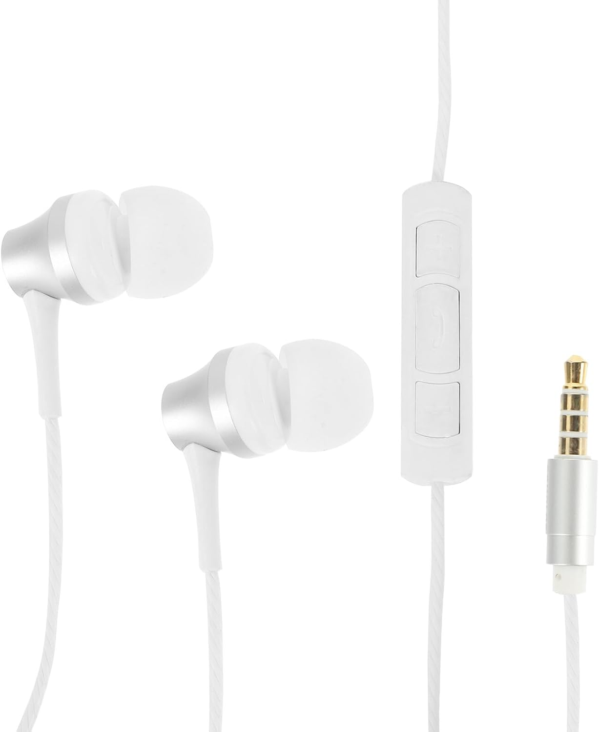 UTHCLO In-Ear Earphones with 3.5Mm Jack Wired Headphone Earbuds for Smartphones Laptops Tablets, Compatible with Audio Devices, Random Color image number 5