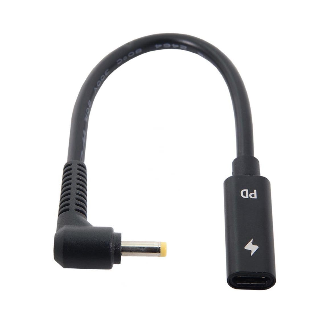 Chenyang CY USB-C Type-C to DC 20V Power Adapter USB-C to Cigarette Lighter Car Receptacle 65W Charger Cable