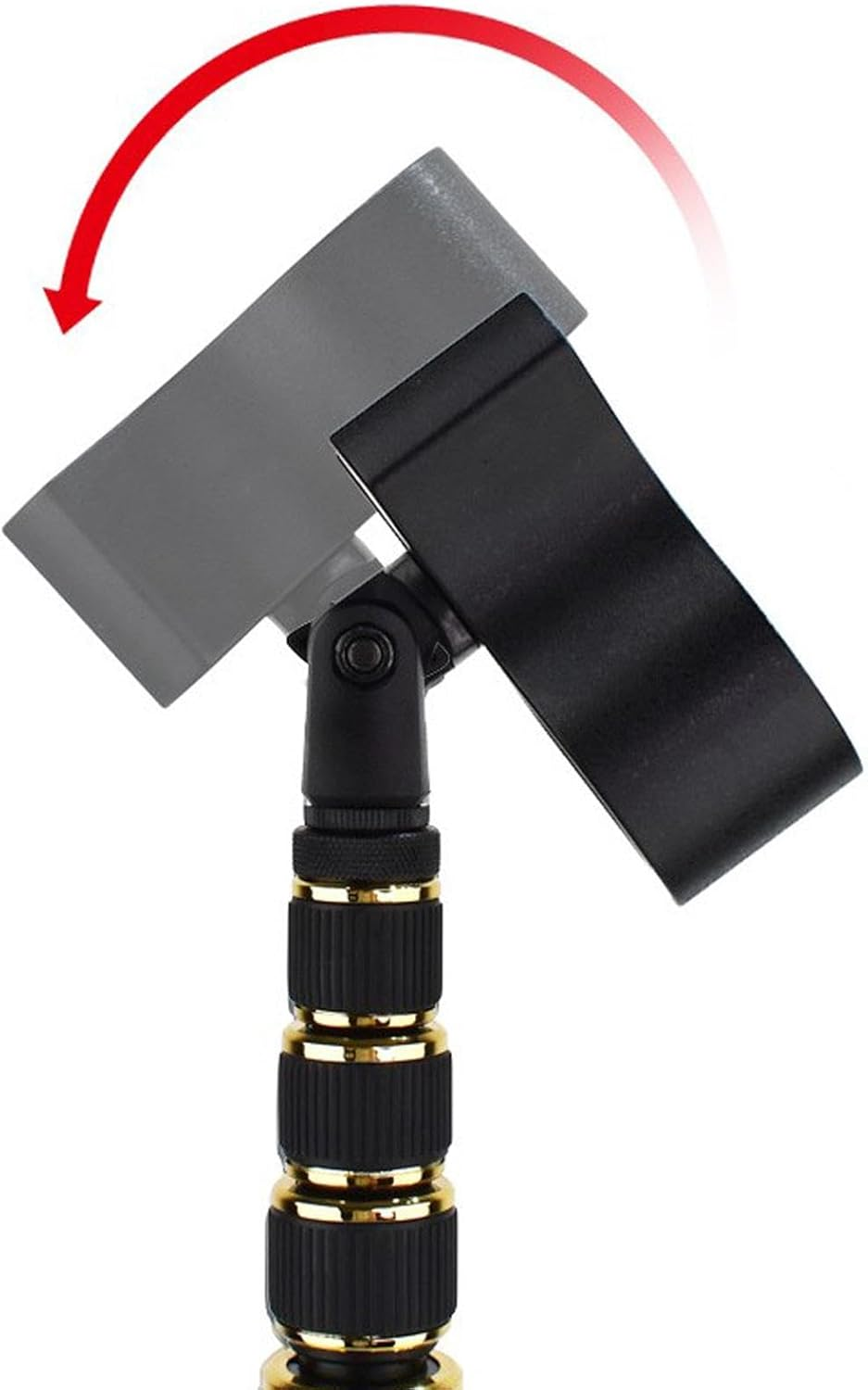 "Abbraccia" Adjustable Tripod Stand for Blow Dryer on Tabletop and Floor for Grooming image number 4