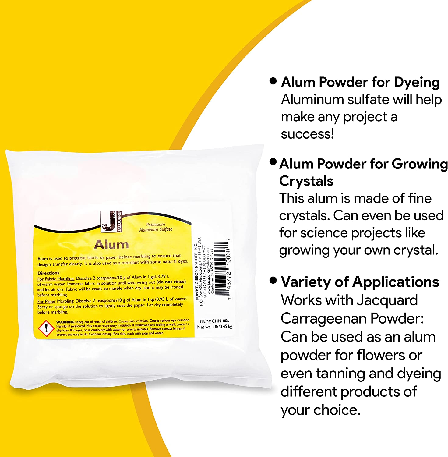 Jacquard CHM1006 Alum 454GM Marbling Medium image number 4