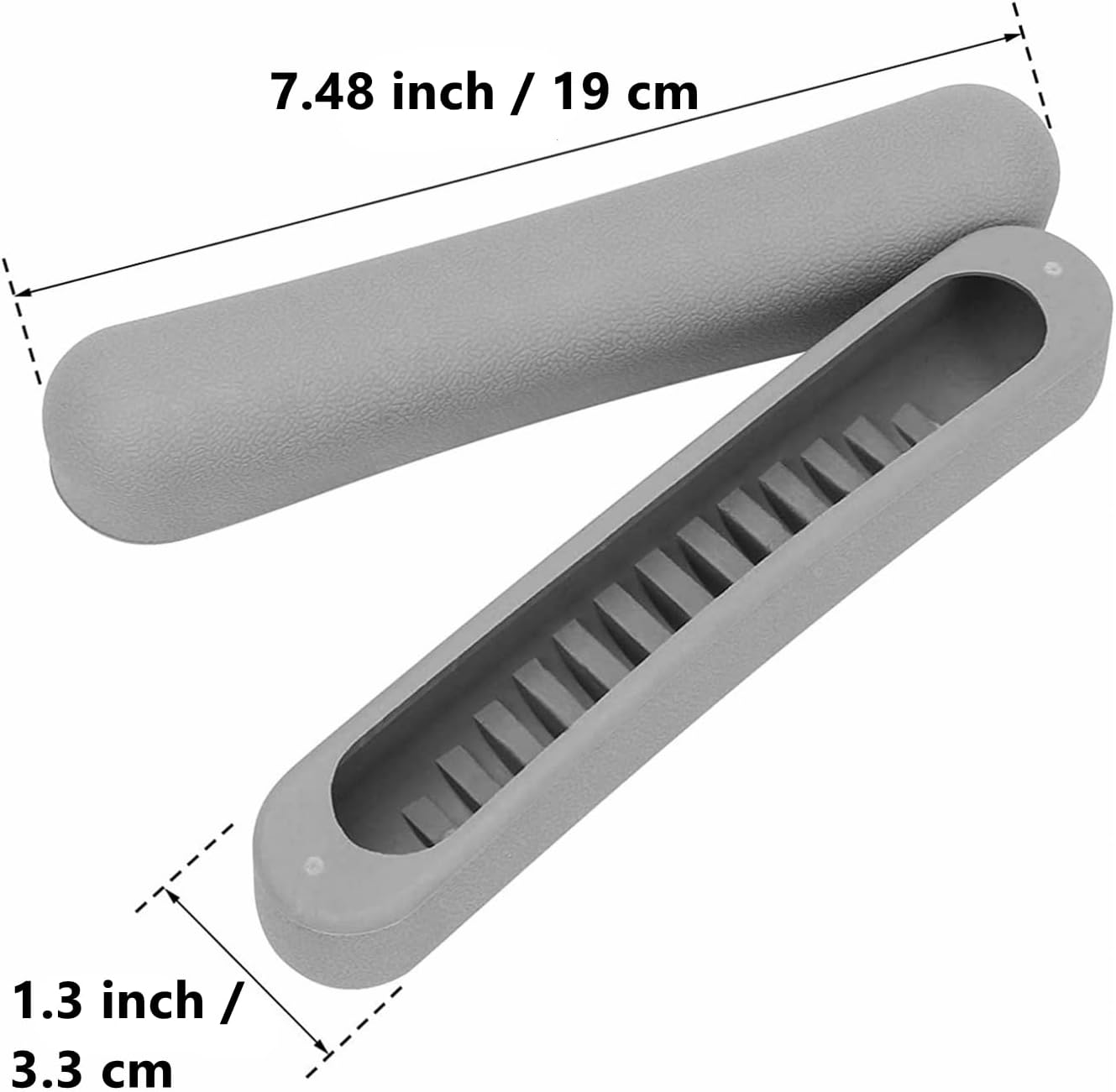 Crutch Underarm Pads and Crutch Hand Grip, Universal Crutch Armpit Pad Cover, Crutch Handgrip with Handgrip Core, under Arm Soft Cushioned Covers for Crutches Accessories(4 Pack) image number 3