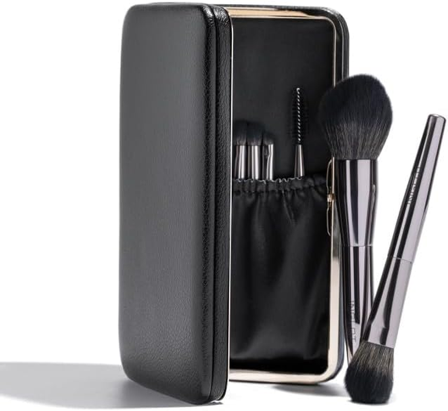 Makeup Brushes Set in a Case - Complete Set in Elegant Case | Precise Make-Up Application in All Conditions | Ideal for Face and Eye Make-Up