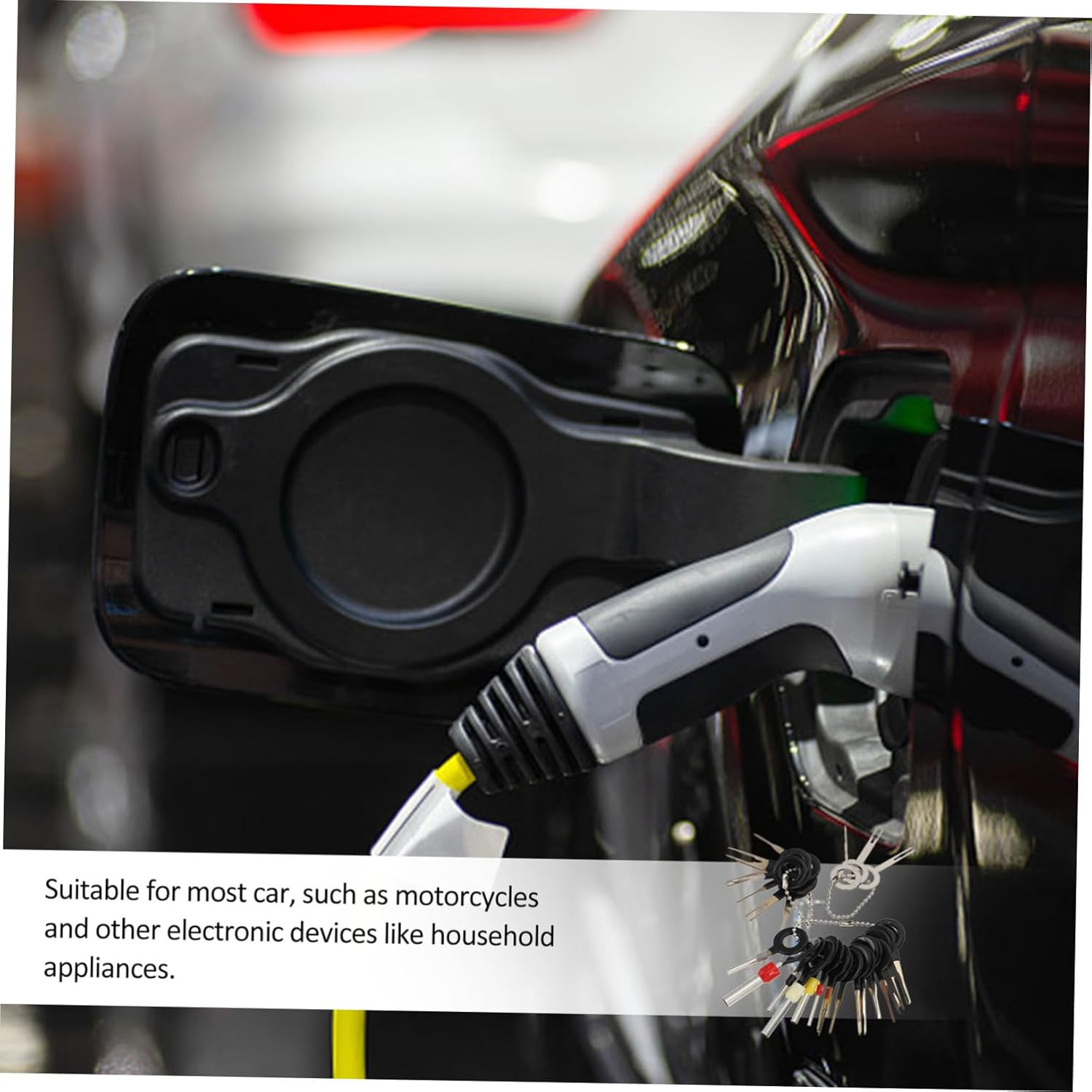 TOPPERFUN 73Pcs Terminal Tool Kit Terminal Puller Kit for Car Connector for Automotive Wire Stripper Use image number 6