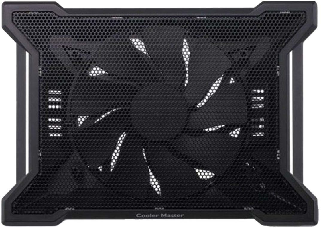 Cooler Master Notepal X-Slim II Laptop Cooling Pad 'Silent 200Mm Fan, Egonomic Design, Supports up to 15.6" Laptops' R9-NBC-XS2K-GP image number 1