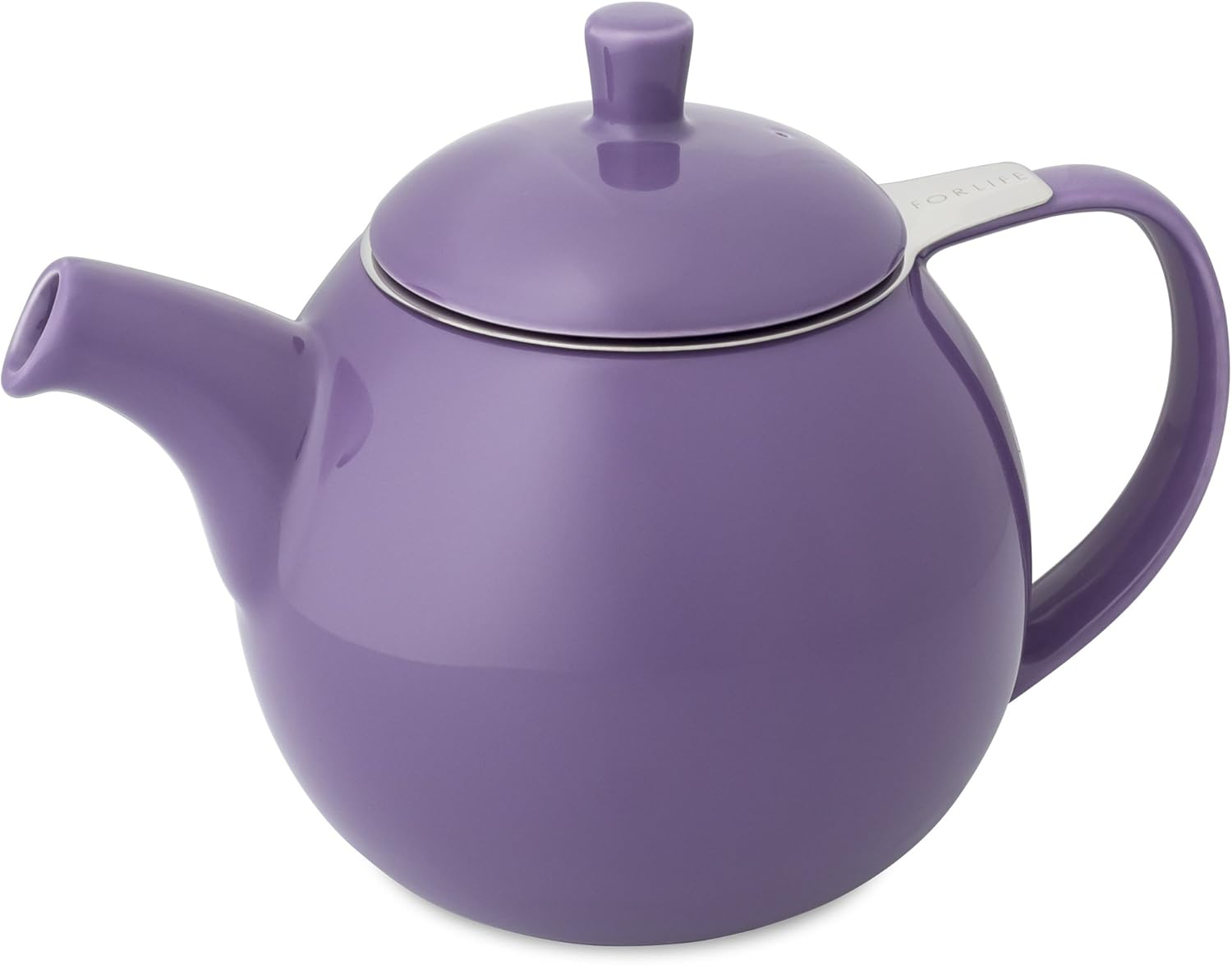 FORLIFE Curve Teapot with Infuser, 24-Ounce, Purple - Black Graph image number 4