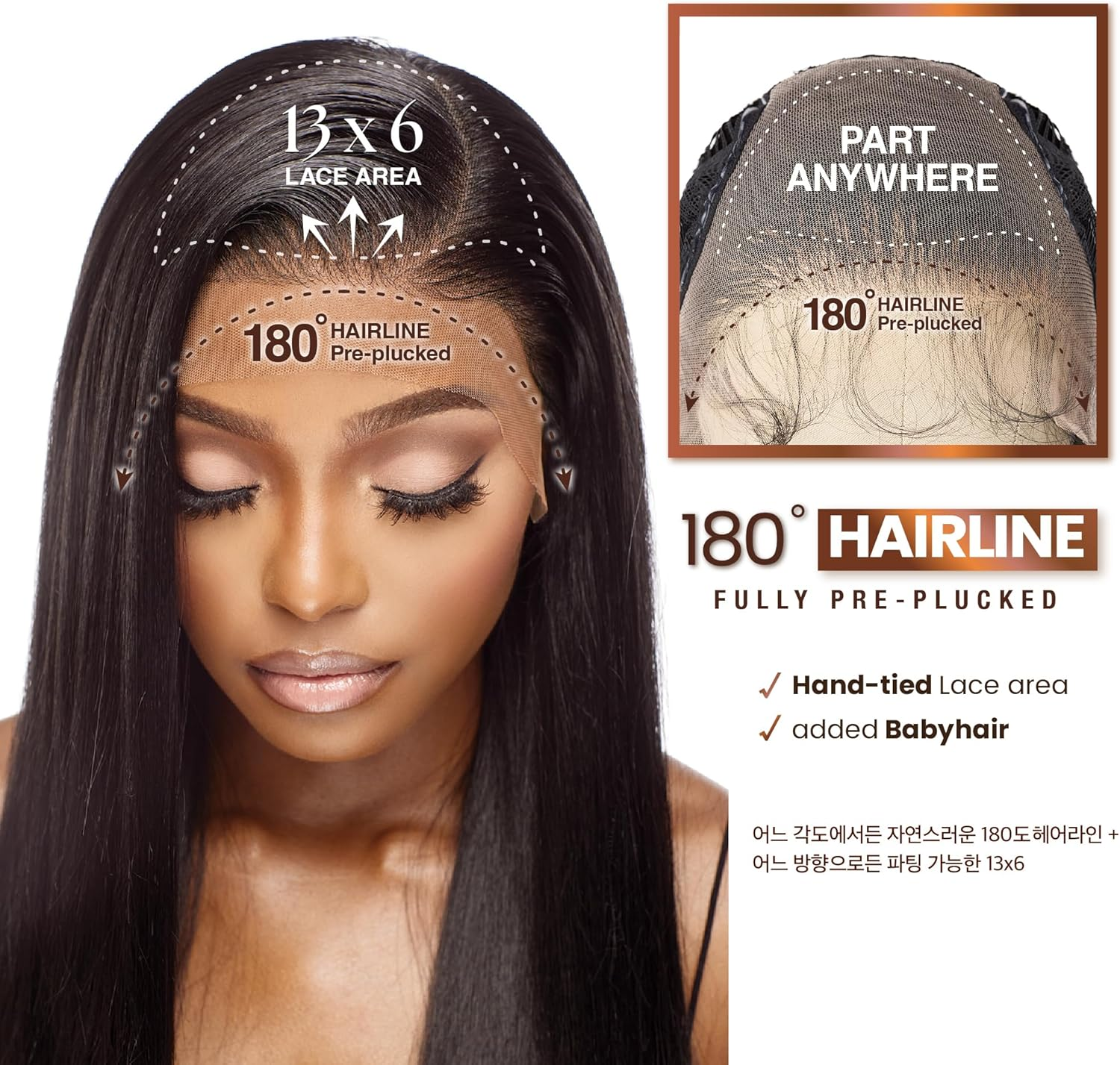 Sensationnel Bare Lace 13X6 Wigs - Unit 4 Glueless Synthetic with 180 Degree Preplucked Hairline Non Lifting 2040 Larger Grid Thinner Lace - Barelace Unit 4 (1B OFFBLACK) - 1B Offblack image number 5