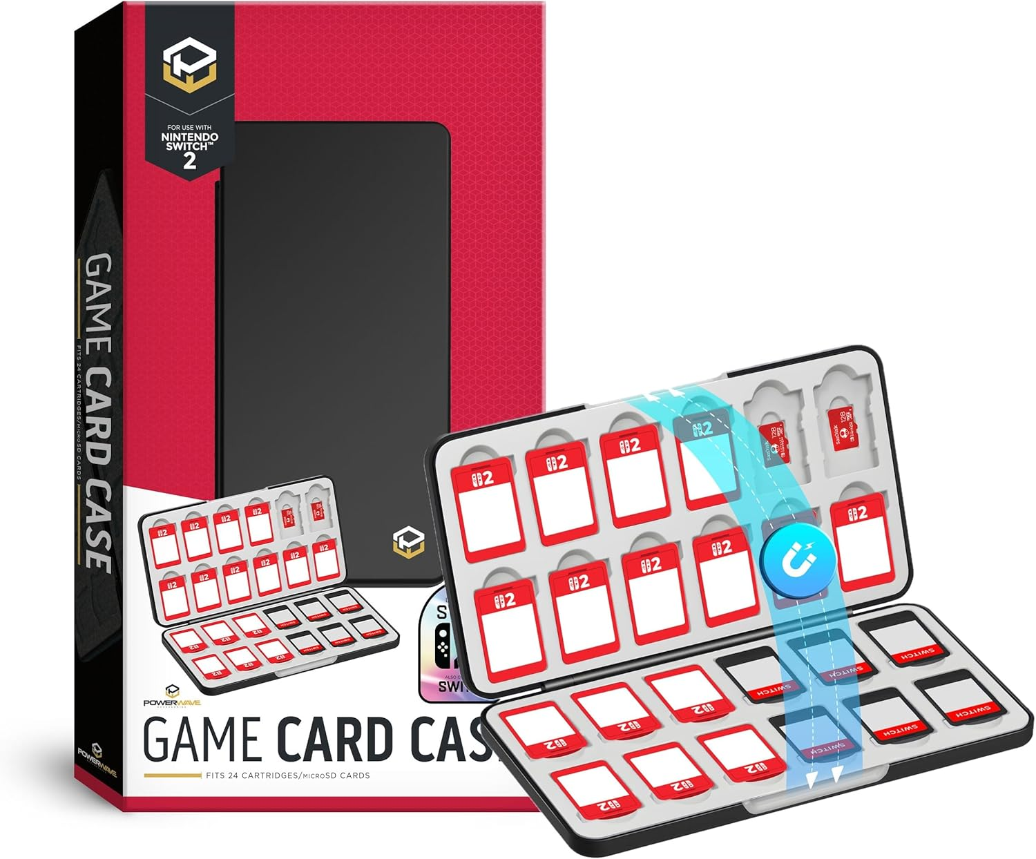 Powerwave Game Card Case for Nintendo Switch 2 image number 4