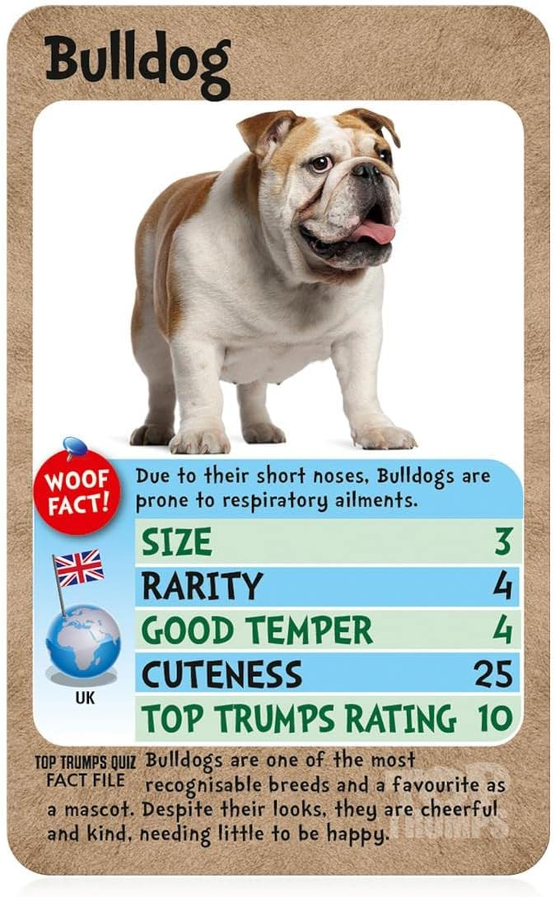 Top Trumps Dogs Top Trumps Card Game