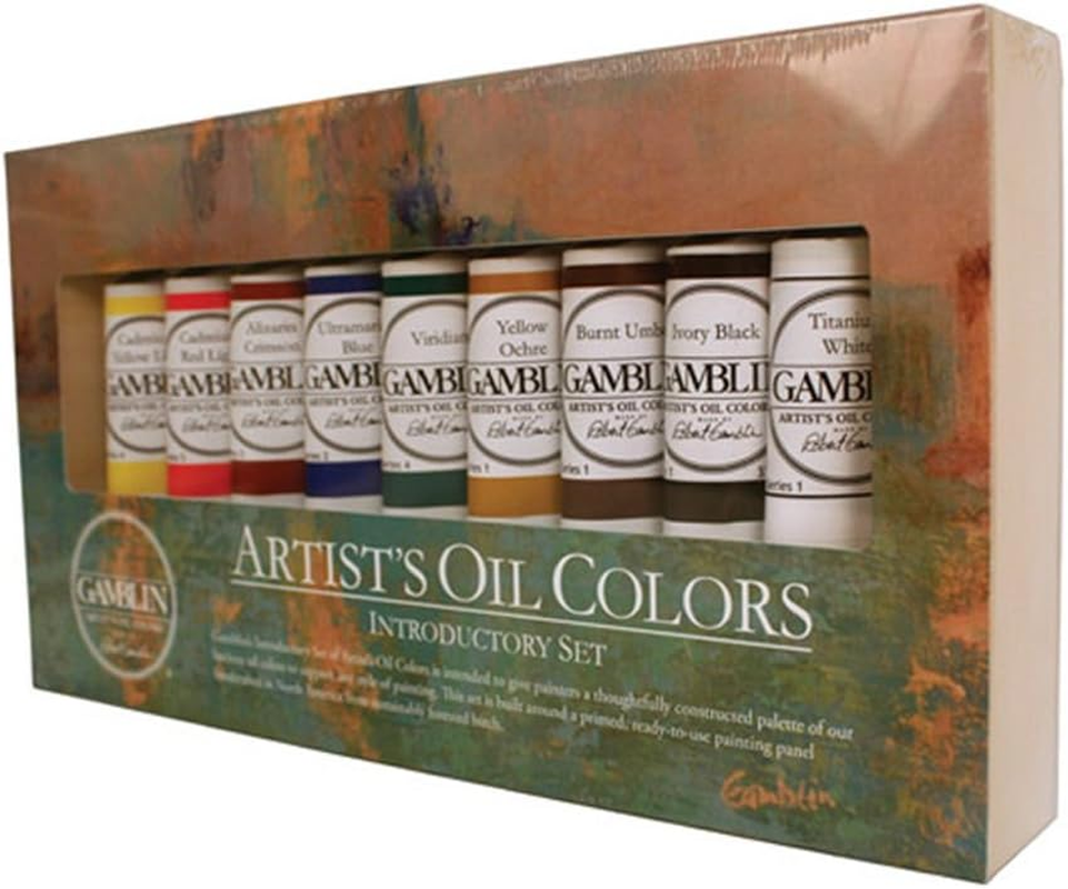 Gamblin 101100 Artist Colors Introductory Set Oil Paint